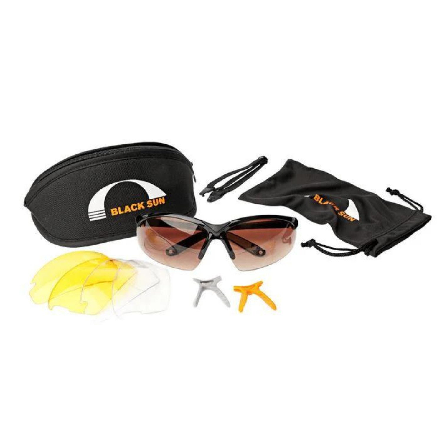 Black Sun Fahrradbrille Sportlesebrille: Bifokal, bester Wind- und Sonnenschutz, UV-400