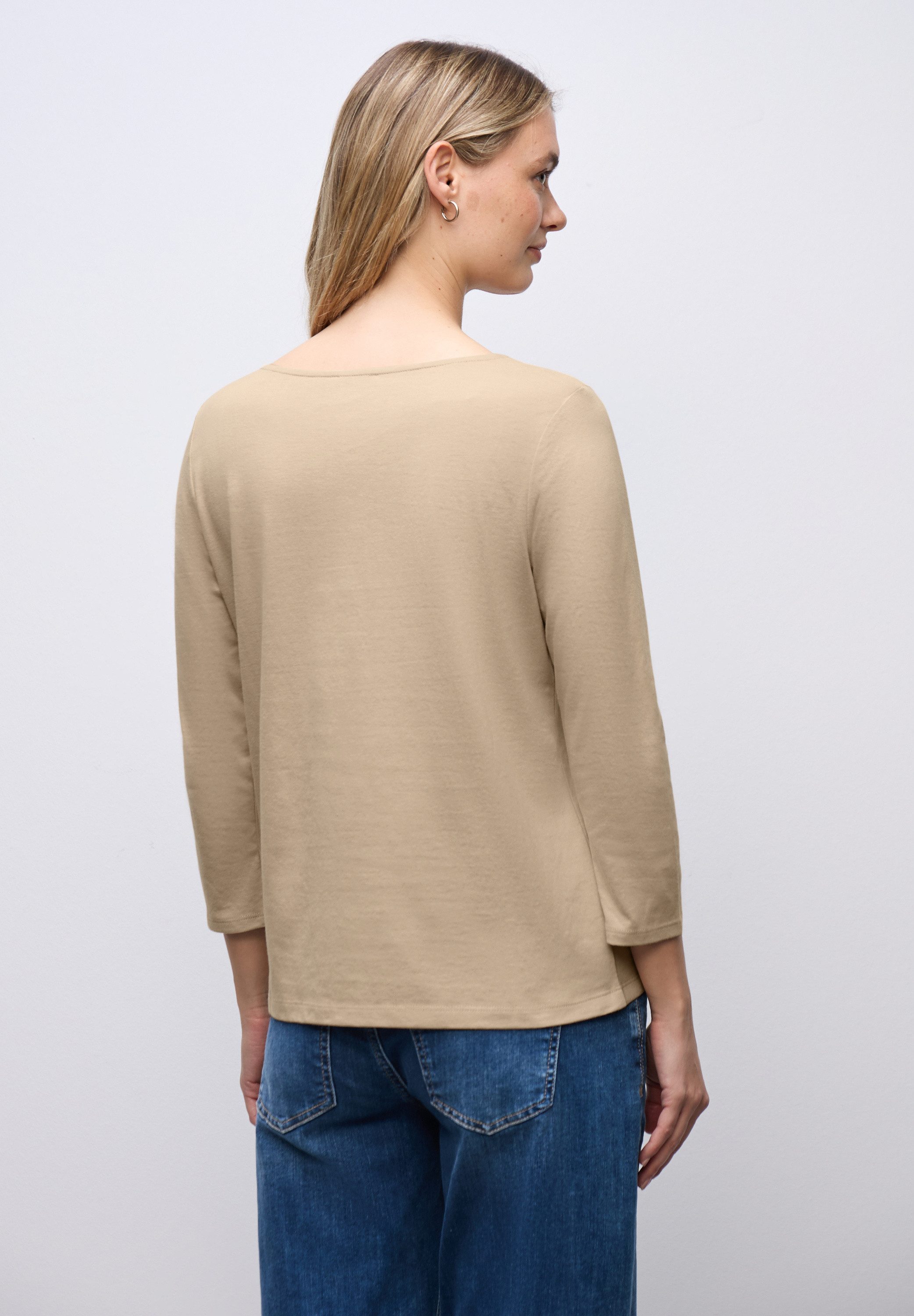 STREET ONE T-Shirt im soften Baumwoll-Mix günstig online kaufen