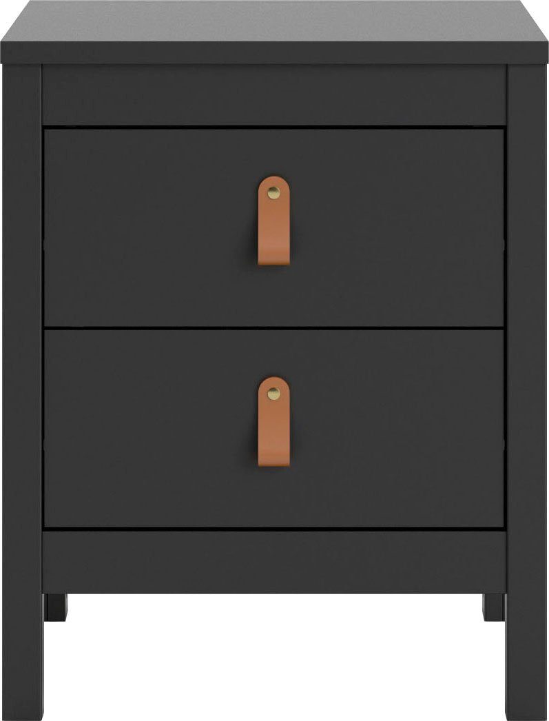 Home affaire Nachttisch Nachtkommode, Nachtschrank, Beistelltisch, mit 2 Schubladen, Breite 44 cm, Höhe 54 cm
