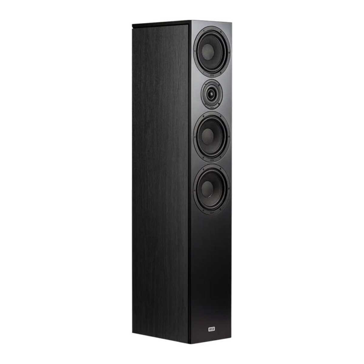 Heco Aurora XT 700 black-oak 3-Wege-Bassreflex-Standlautsprecher Stand-Lautsprecher