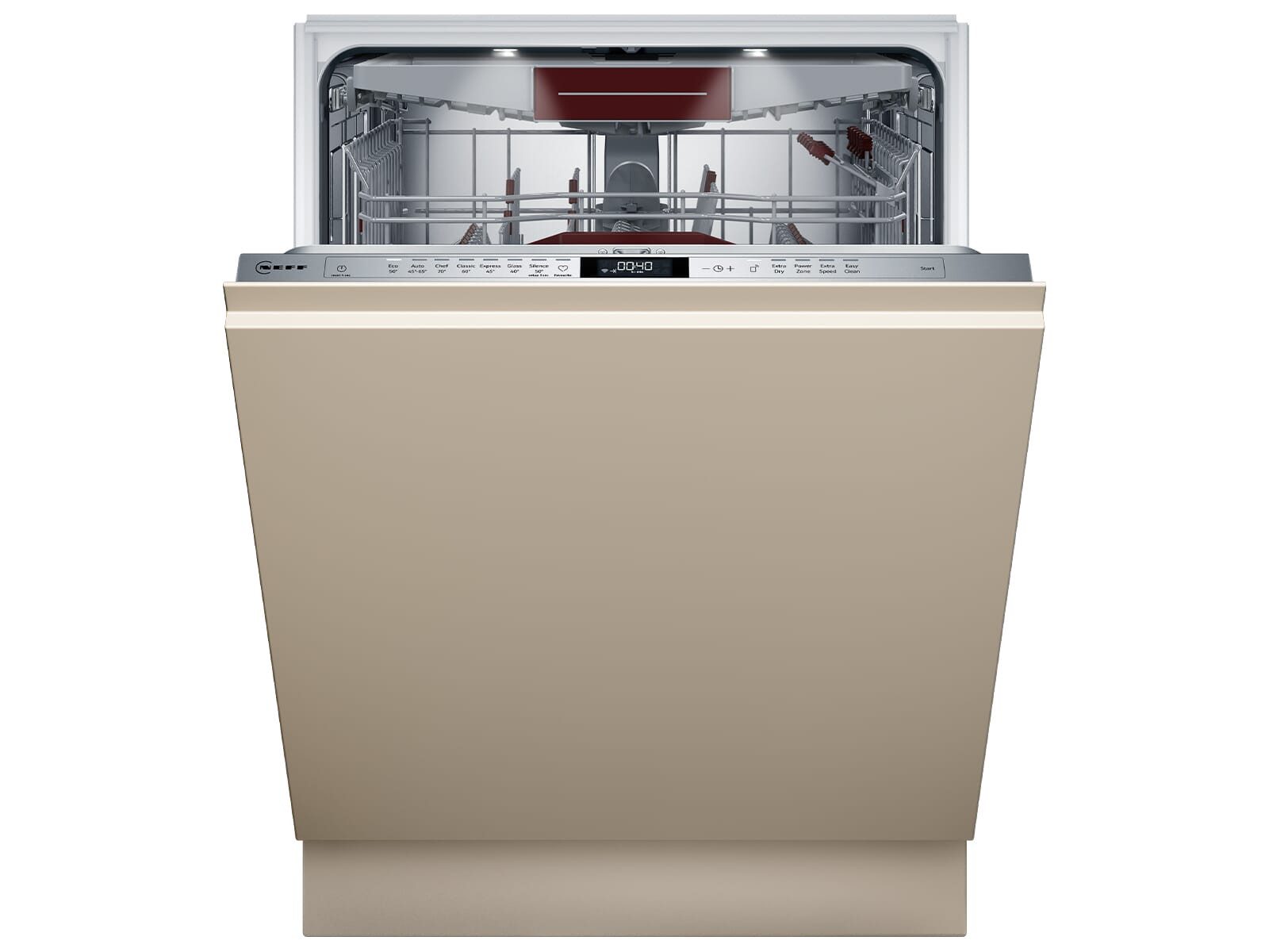 NEFF vollintegrierbarer Geschirrspüler S257ECX14E, 9.0 l, 14 Maßgedecke, HomeConnect