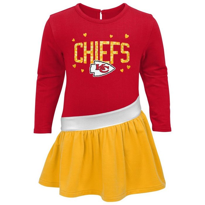 Outerstuff Print-Shirt NFL Tunika Jersey Kleid Kansas City Chiefs