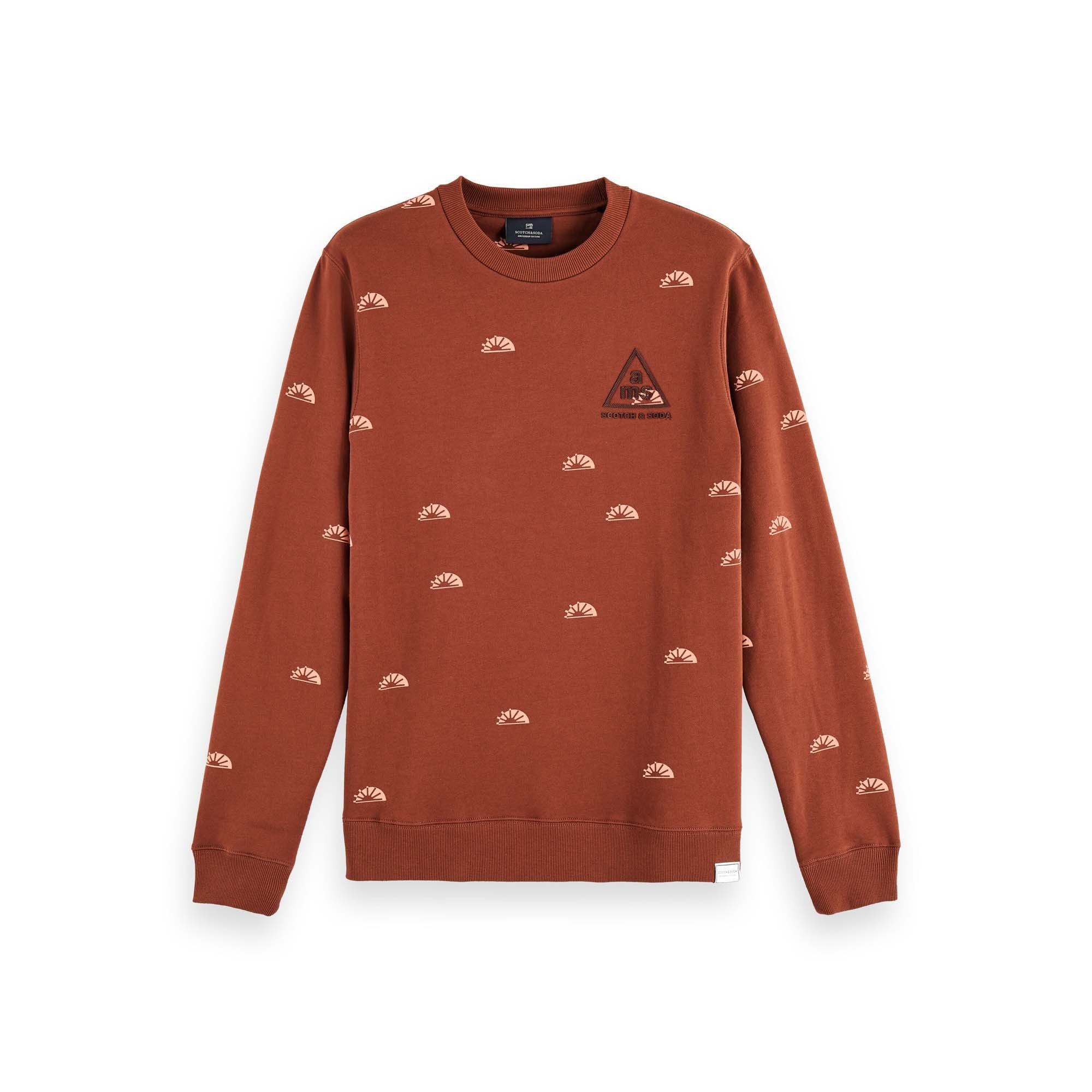 Fleecepullover Scotch & Soda Sweatshirt Crewneck Sweat 156783