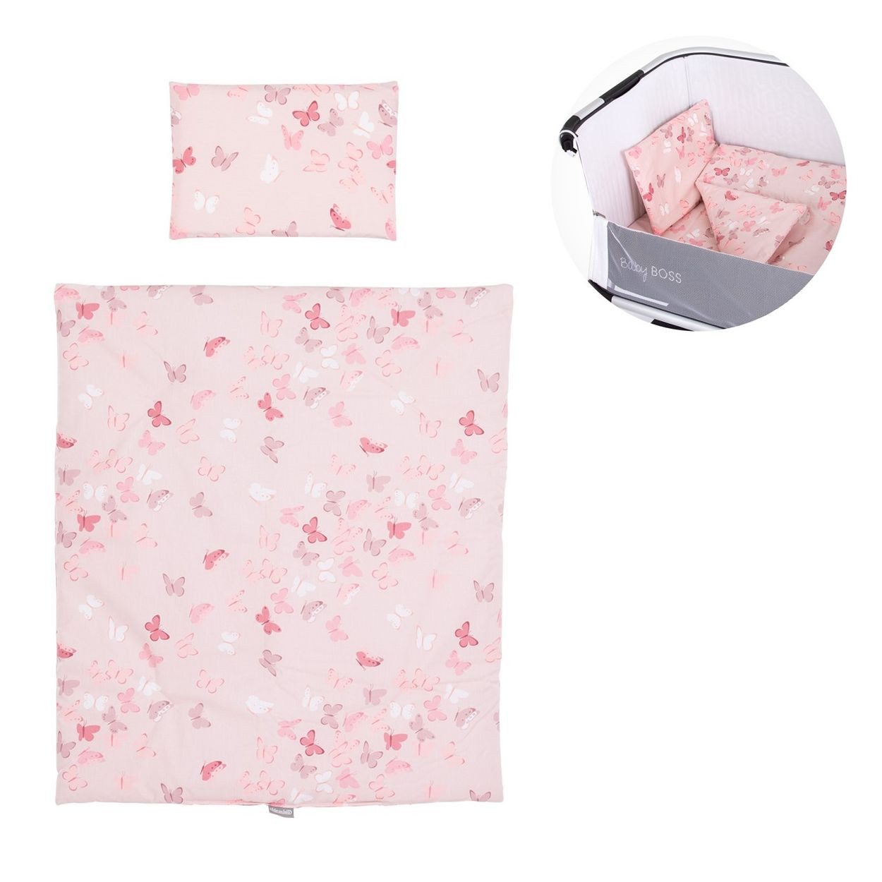 Babybettwäsche 4-teiliges Bettwäsche Set