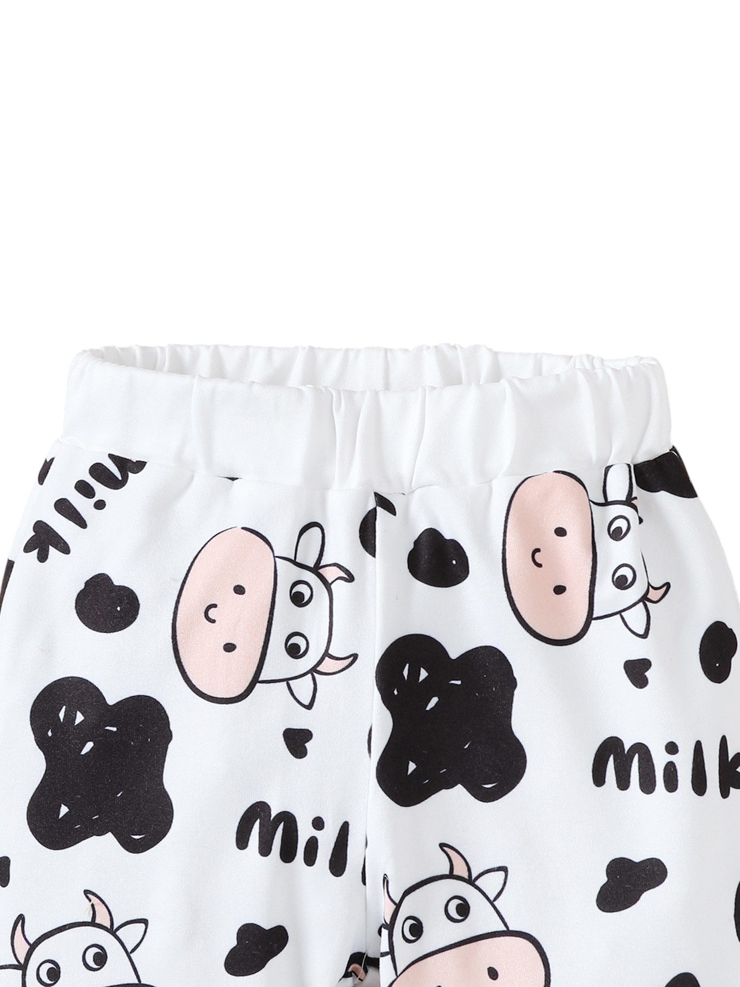 Gluckids Long-Sleeved Shirt & Pants Baby Comfortable Clothing, Long-Sleeved Bodysuit, Pants and Hat with Animal Print (Set, 3-Piece) Boys and Girls Basic Casual Set for Newborns in Spring/Autumn