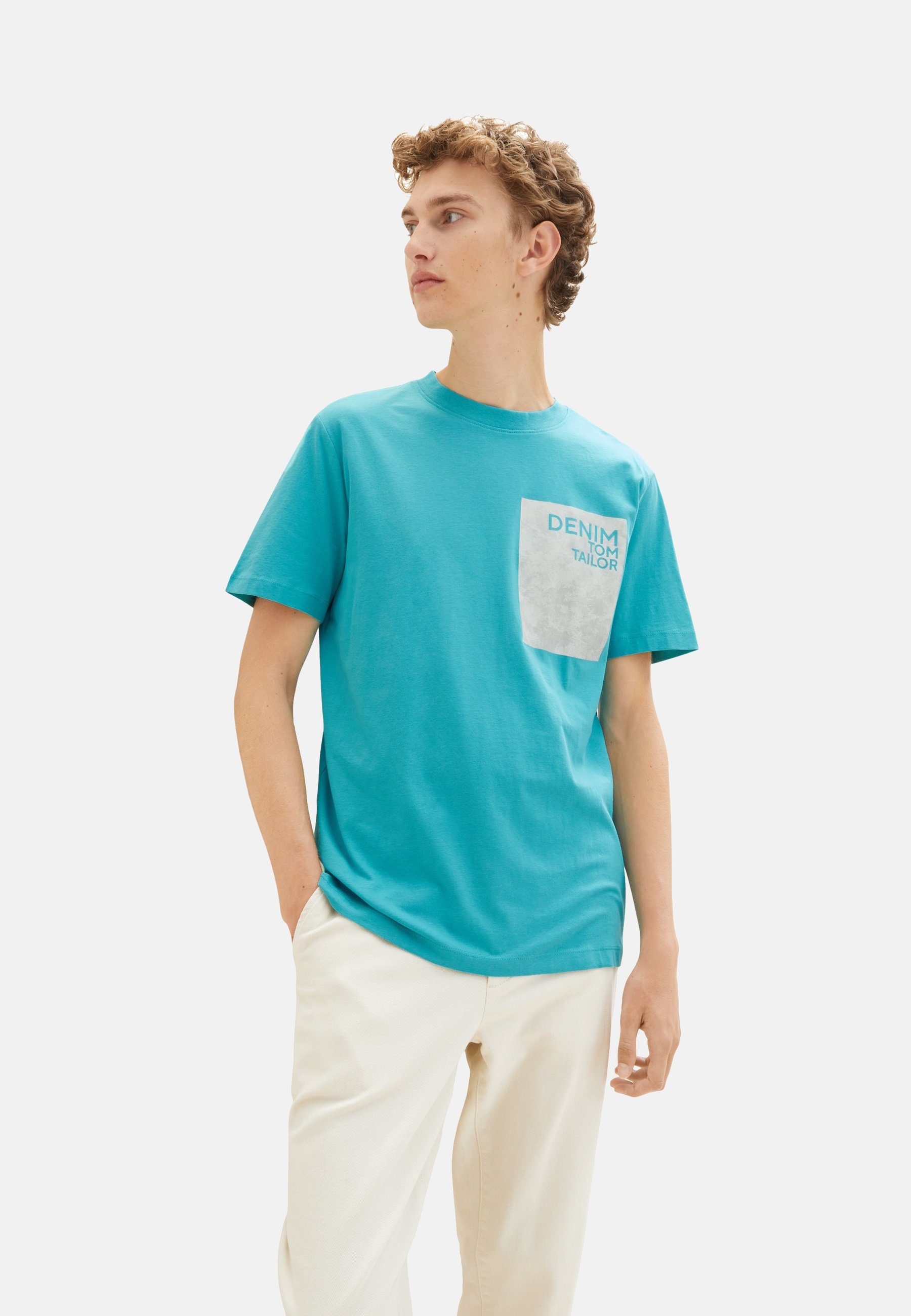 TOM TAILOR T-Shirt T-Shirt Kurzarmshirt (1-tlg., günstig online kaufen