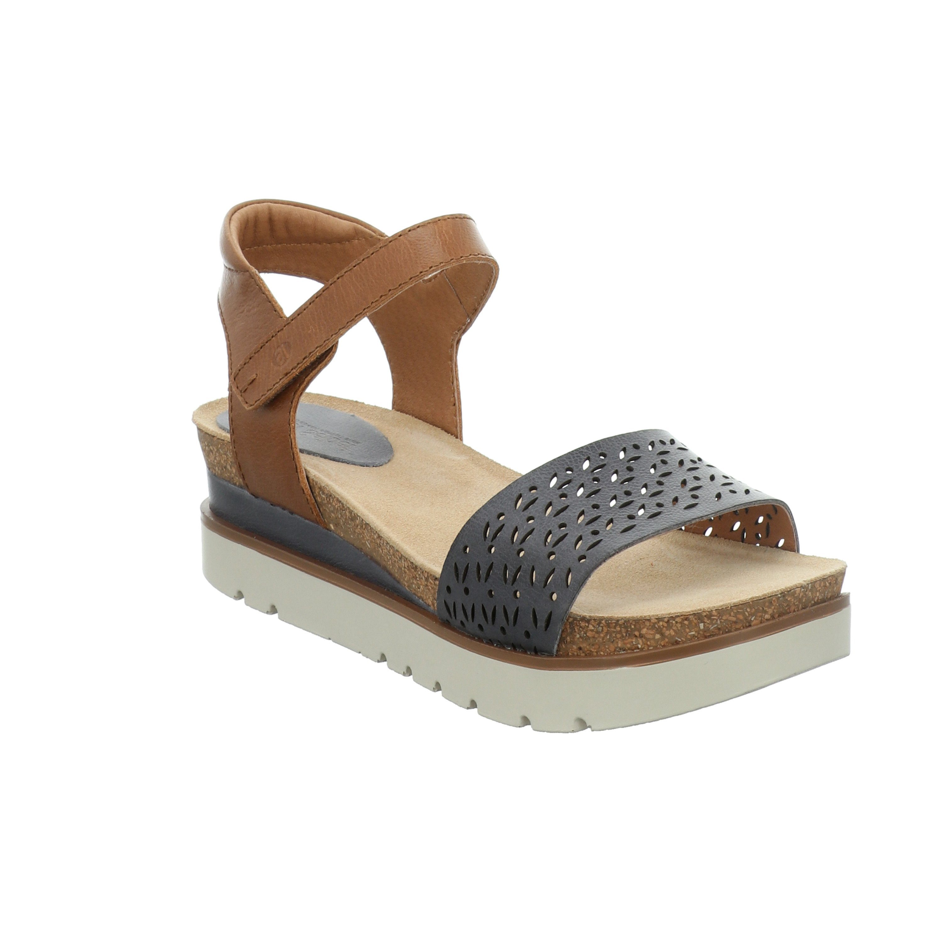 Josef Seibel Clea 09, blau Sandale Braun (10202506) | Riemchensandalen