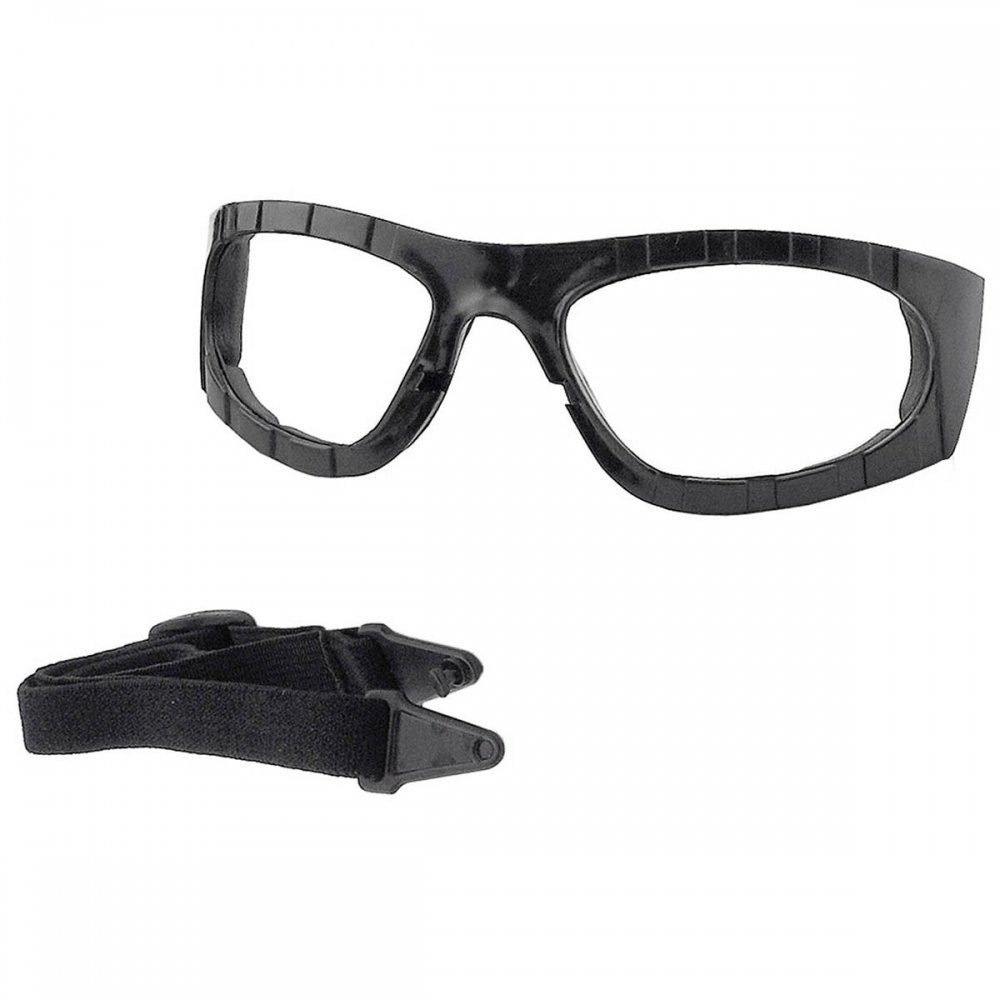 KHS Sonnenbrille Armee Sportbrille, Anti-Fog-Beschichtung klar inkl. Sonnenbrille (Set, Etui) beidseitige