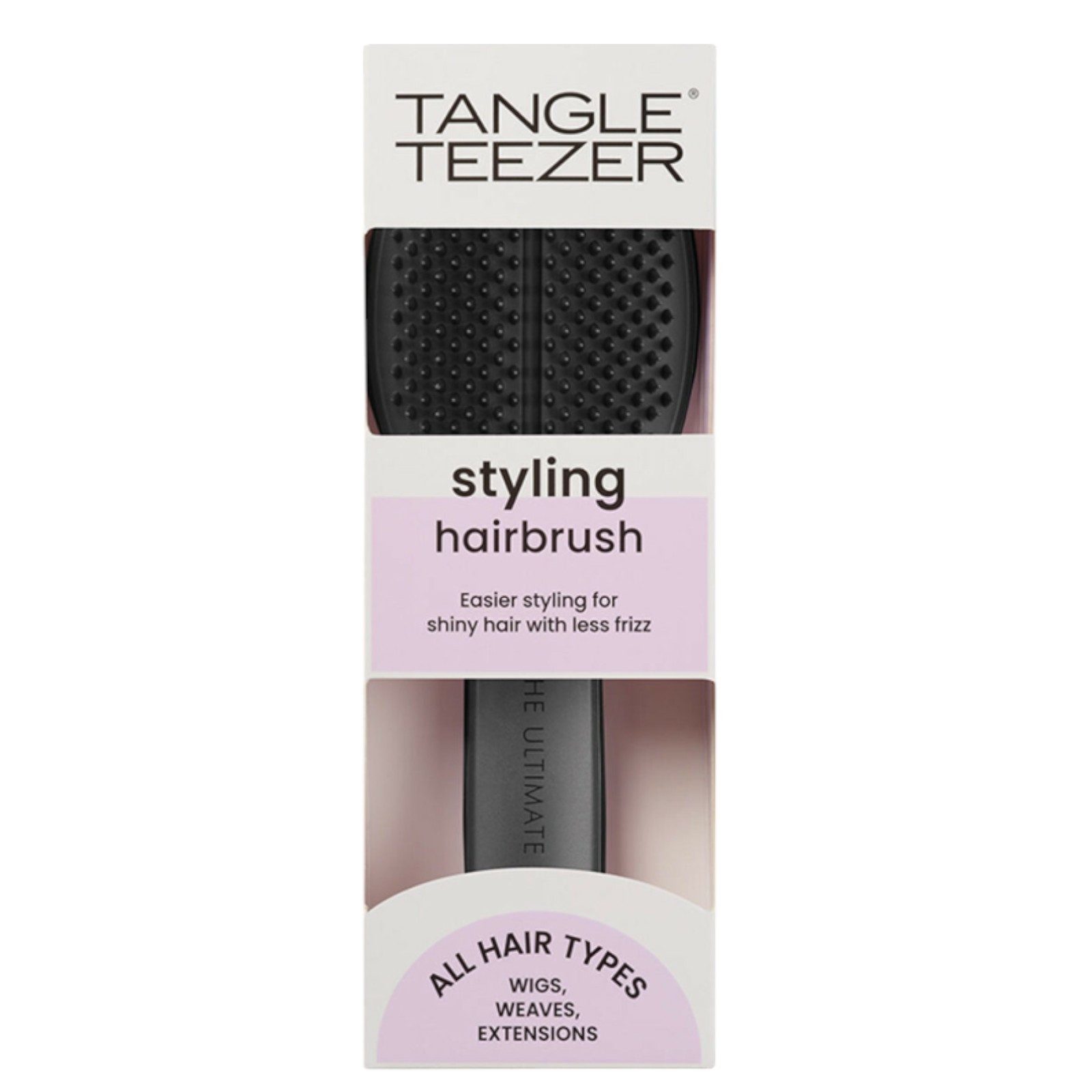TANGLE TEEZER Haarbürste The Wet Detangler Styler Black, 1-tlg., Speziell für Nasse Haare