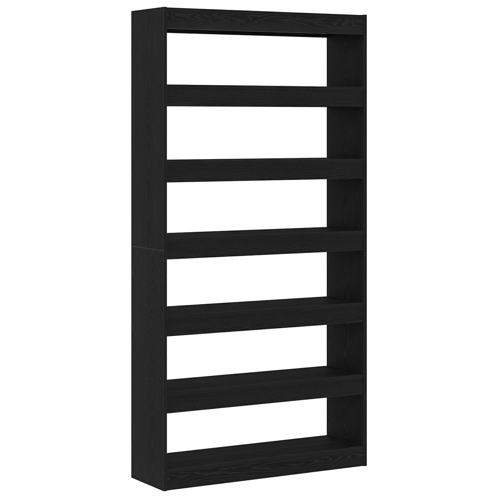 vidaXL Bücherregal Bücherregal Schwarze Eiche Material günstig online kaufen