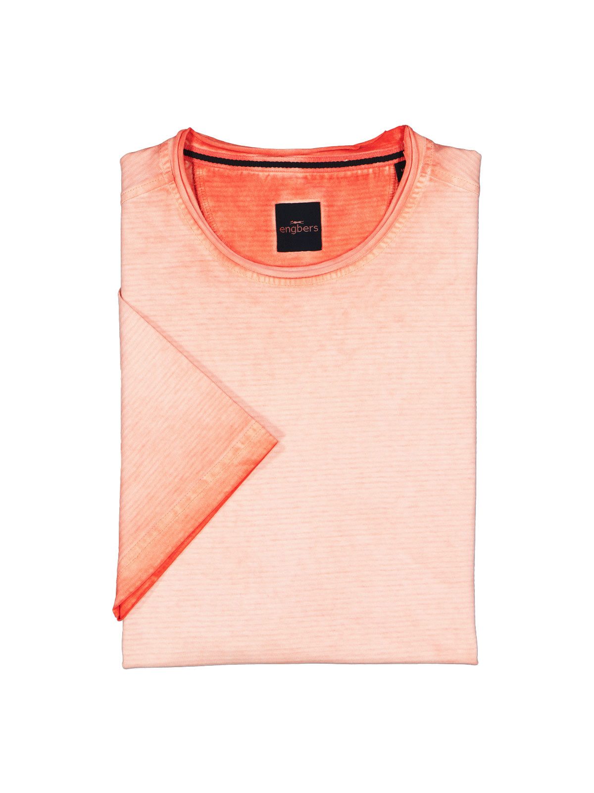 Engbers T-Shirt engbers Herren T-Shirt gestreift, Orange