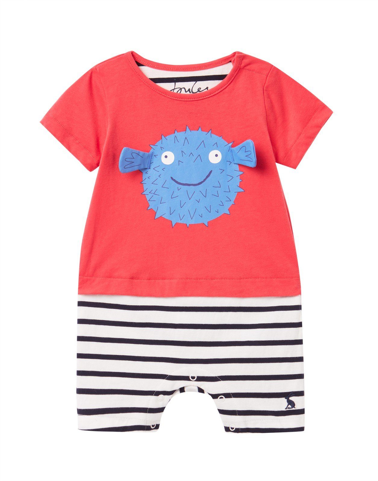 Tom Joule Spieler Tom Joule Baby Spieler / Bodysuit Pepple Kugelfisch