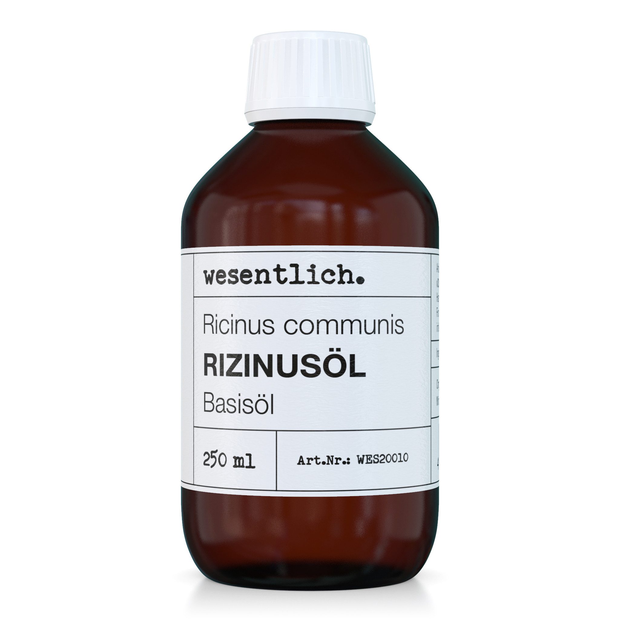 wesentlich. Körperöl Rizinusöl raffiniert (250ml) von wesentlich.