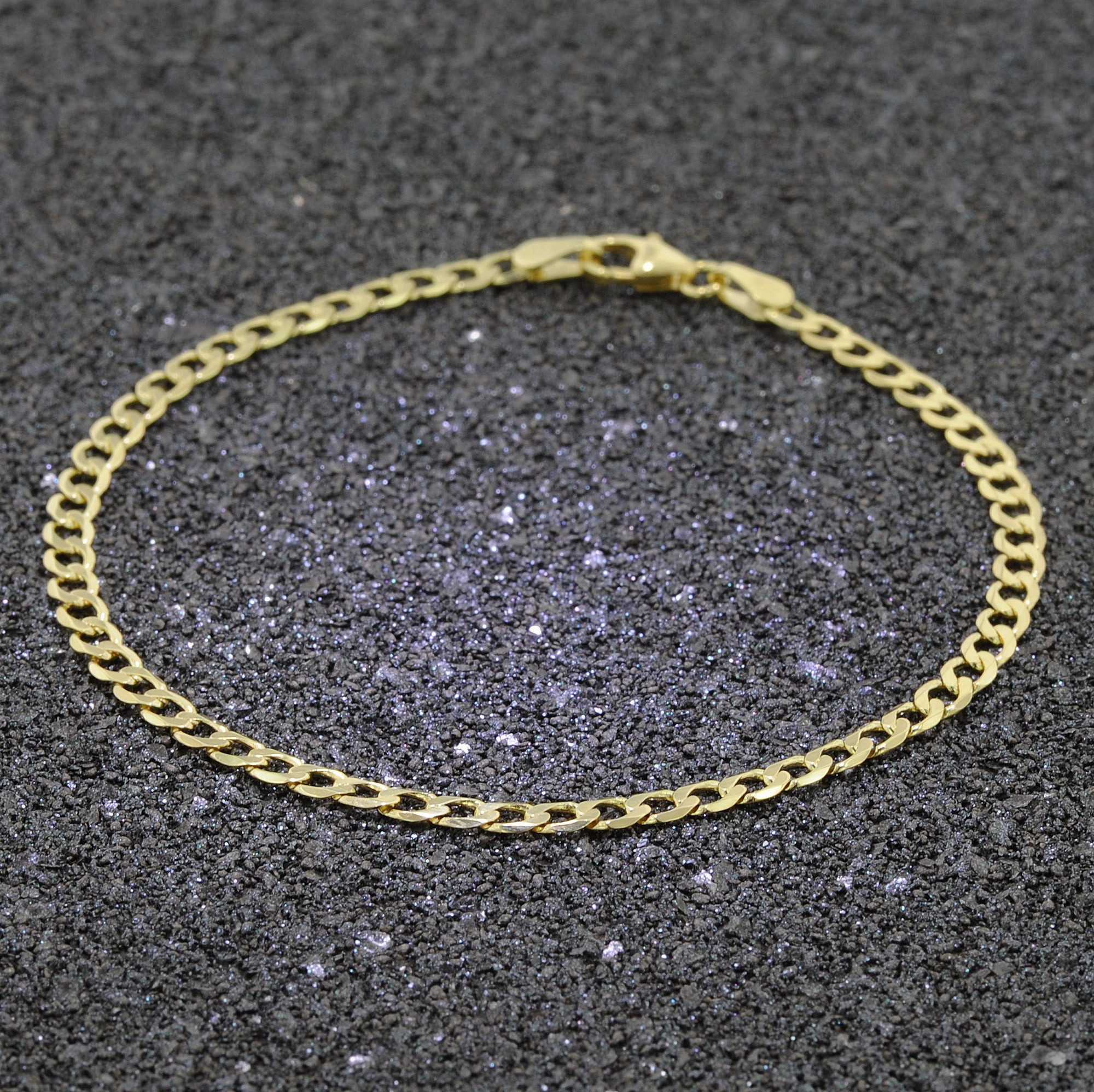 trendor Goldarmband 75652, Panzer für Damen Gold 333 (8 Karat) 19 cm