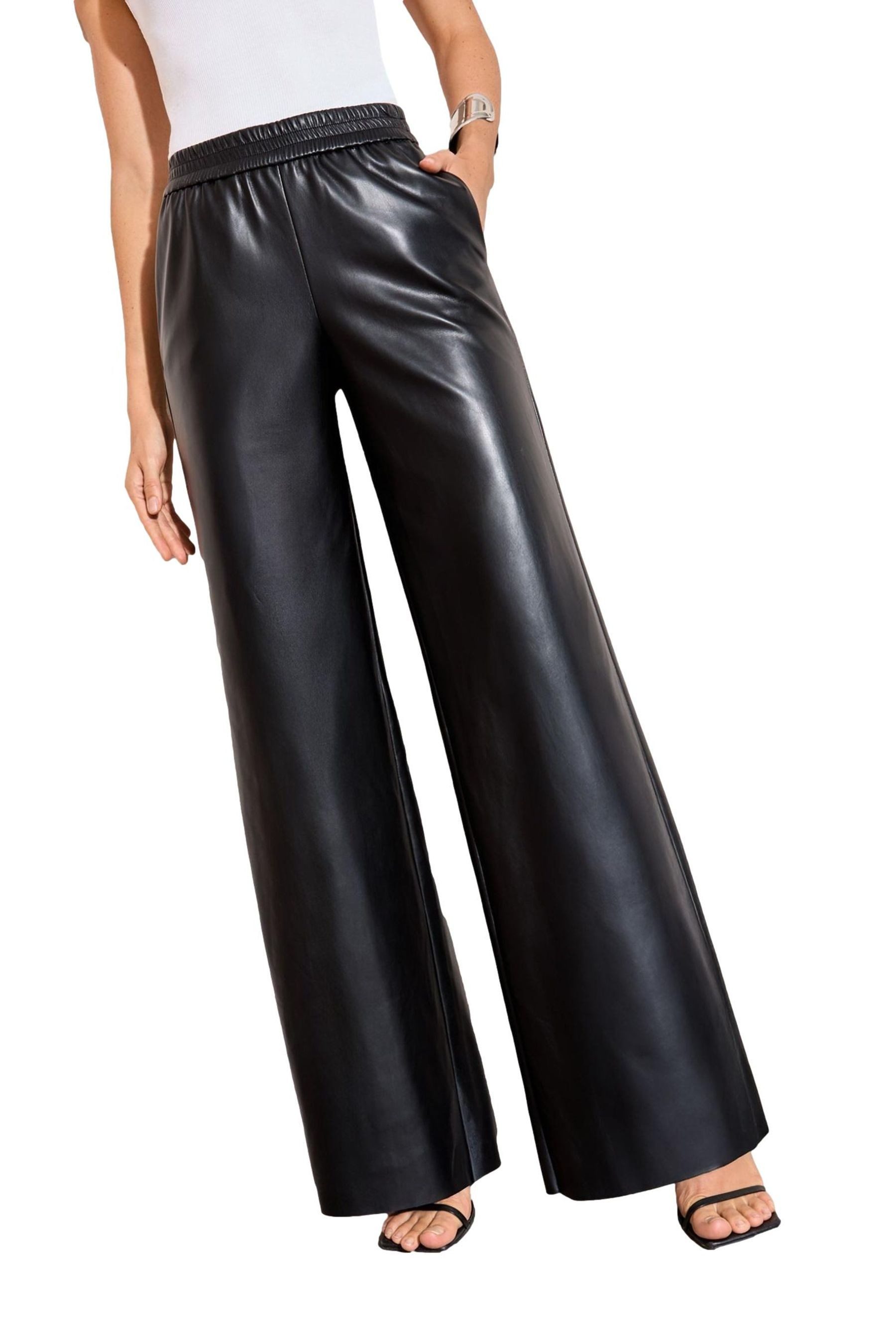 Friends Like These Lederhose Friends Like These Kunstlederhose, Regular (1- günstig online kaufen