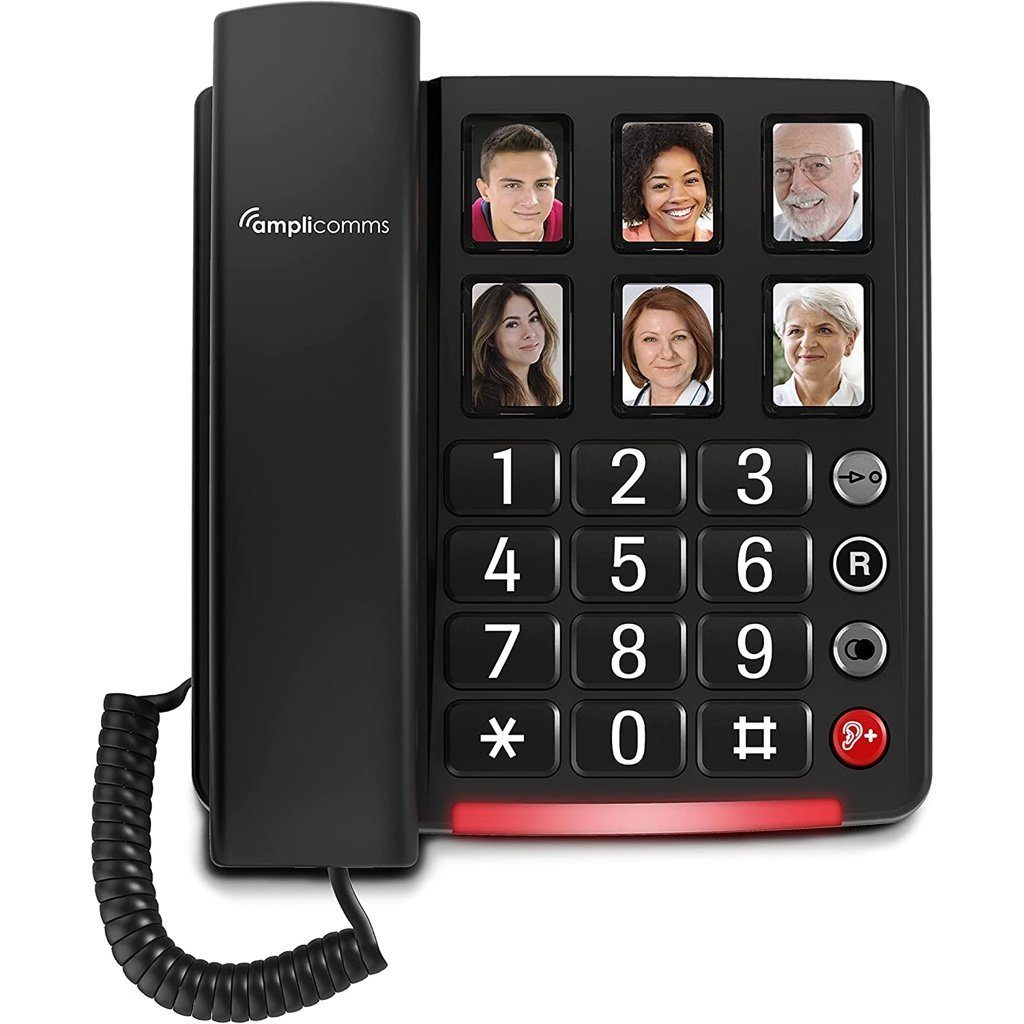 Amplicomms Amplicomms BigTel Großtastentelefon