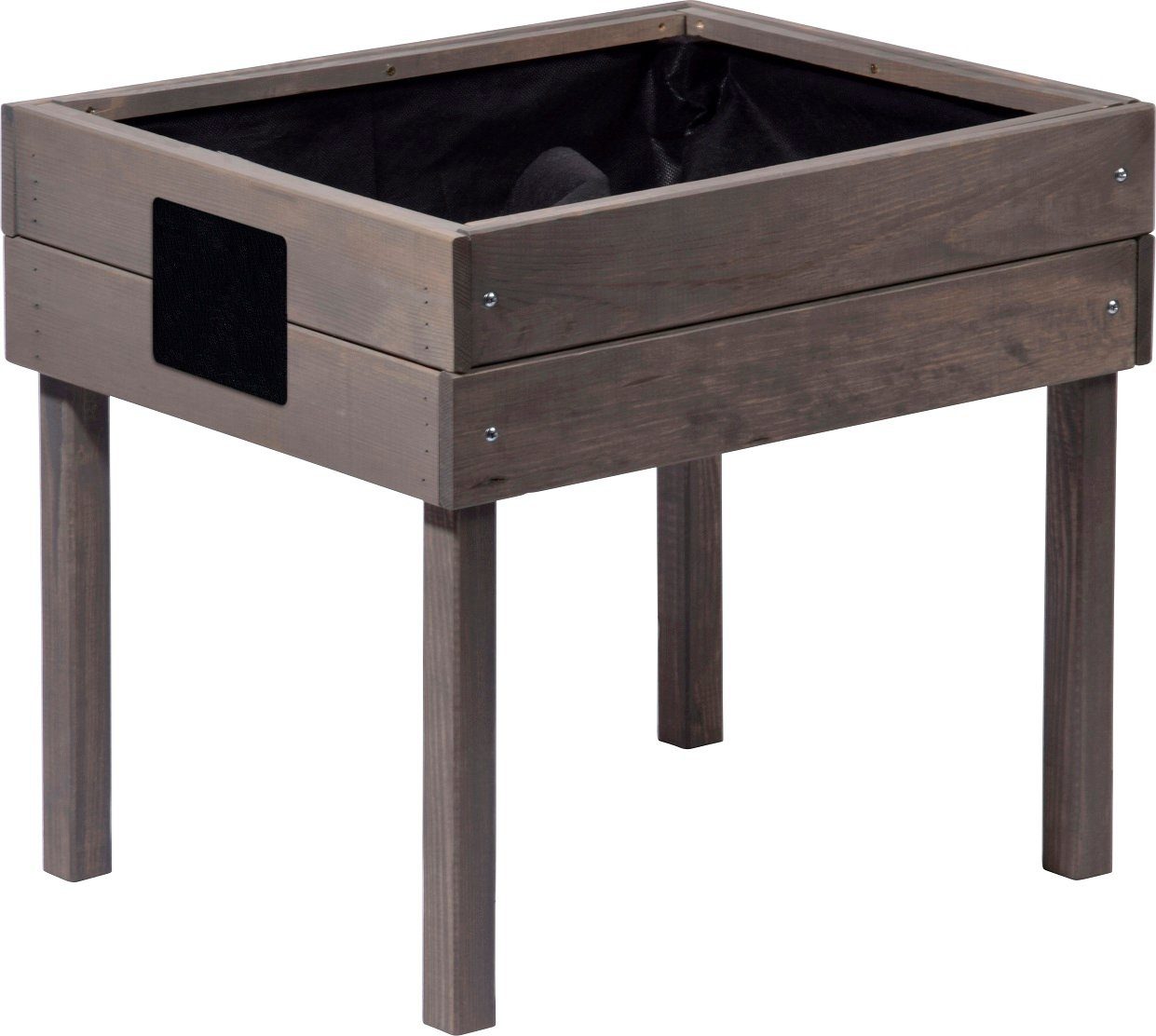 dobar Hochbeet Hochbeet für Kinder mit Kreidetafel, Holz