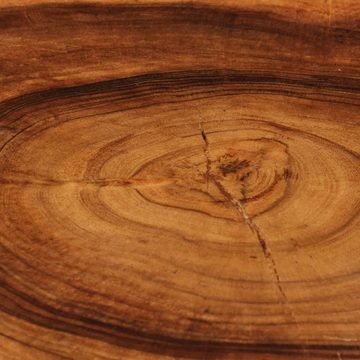 vidaXL Couchtisch Couchtisch Massivholz Akazie 60 x 55 x 25 cm