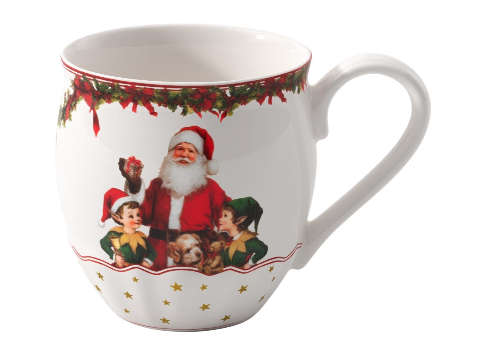Villeroy & Boch Tasse Annual Christmas Edition Jahresbecher 2026, 1-tlg., Porzellan, Premium Porcelain, 1 Stck, Handwäsche empfohlen