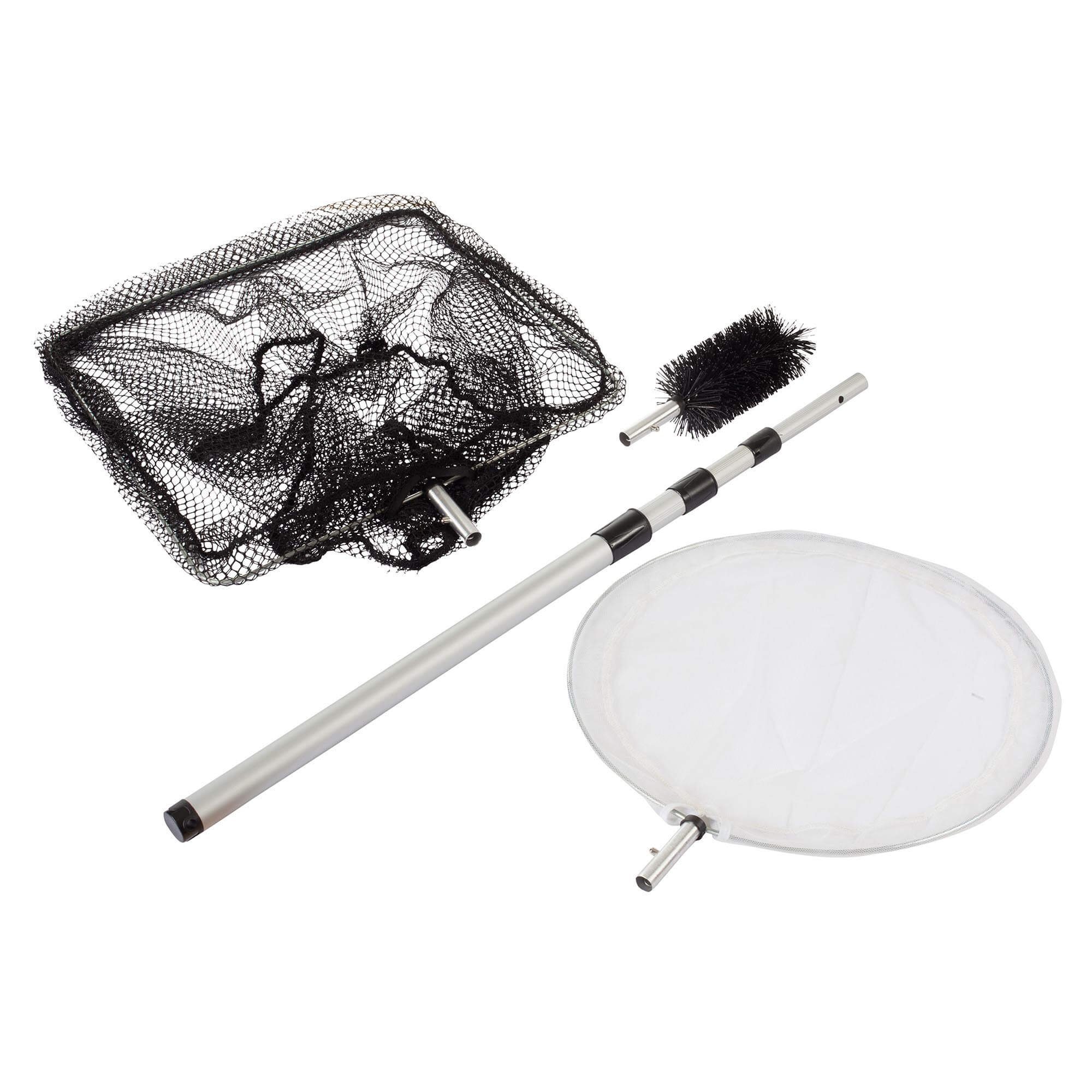 Heissner Reinigungsbürsten-Set Teichreiniger-Set 3 + 1