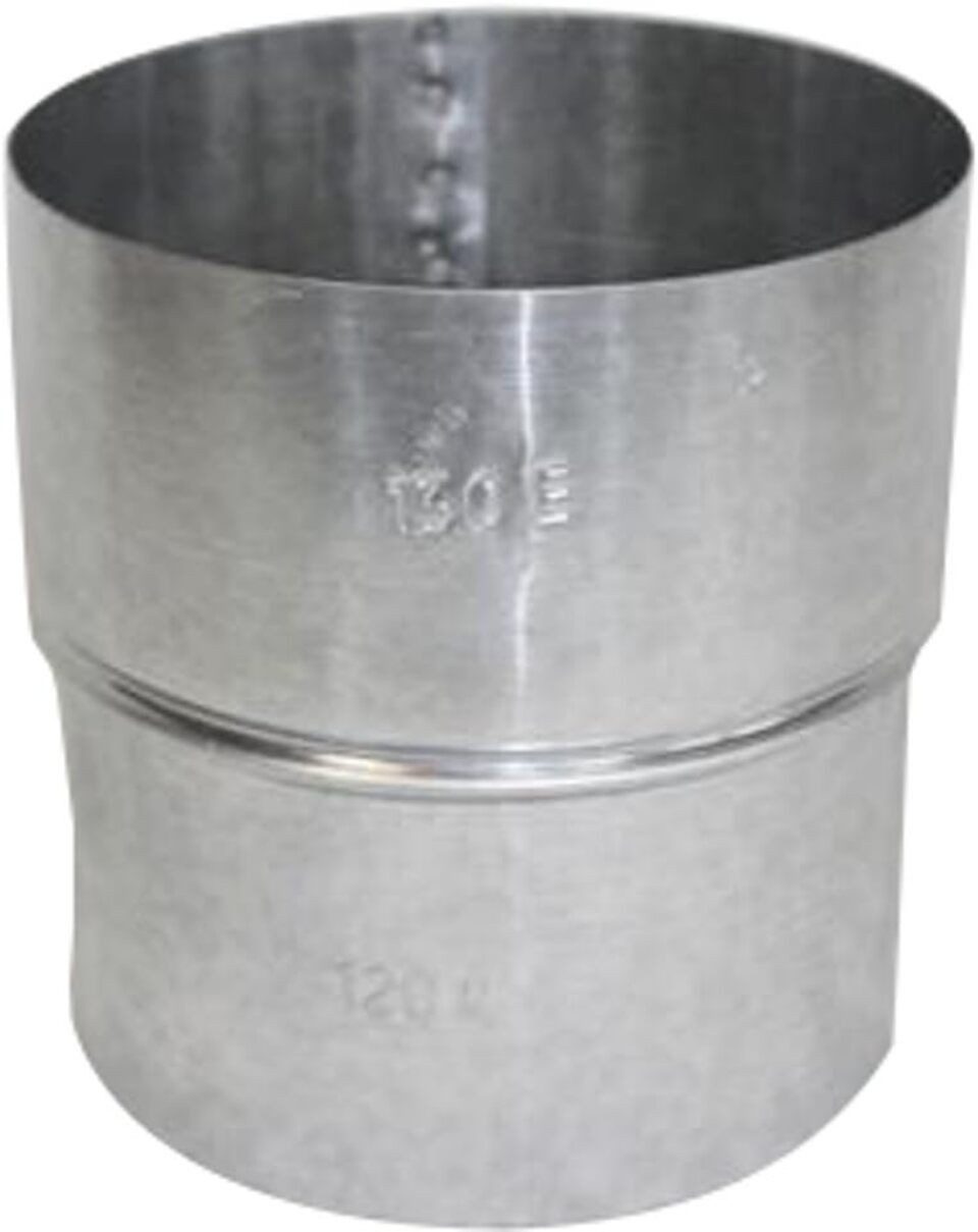 EK Germany Ofenrohr Reduzierstück FAL 13 cm weit 12 cm eng silber, (1-tlg)