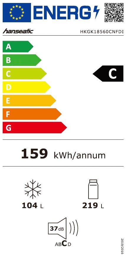 Energieeffizienzklasse: 