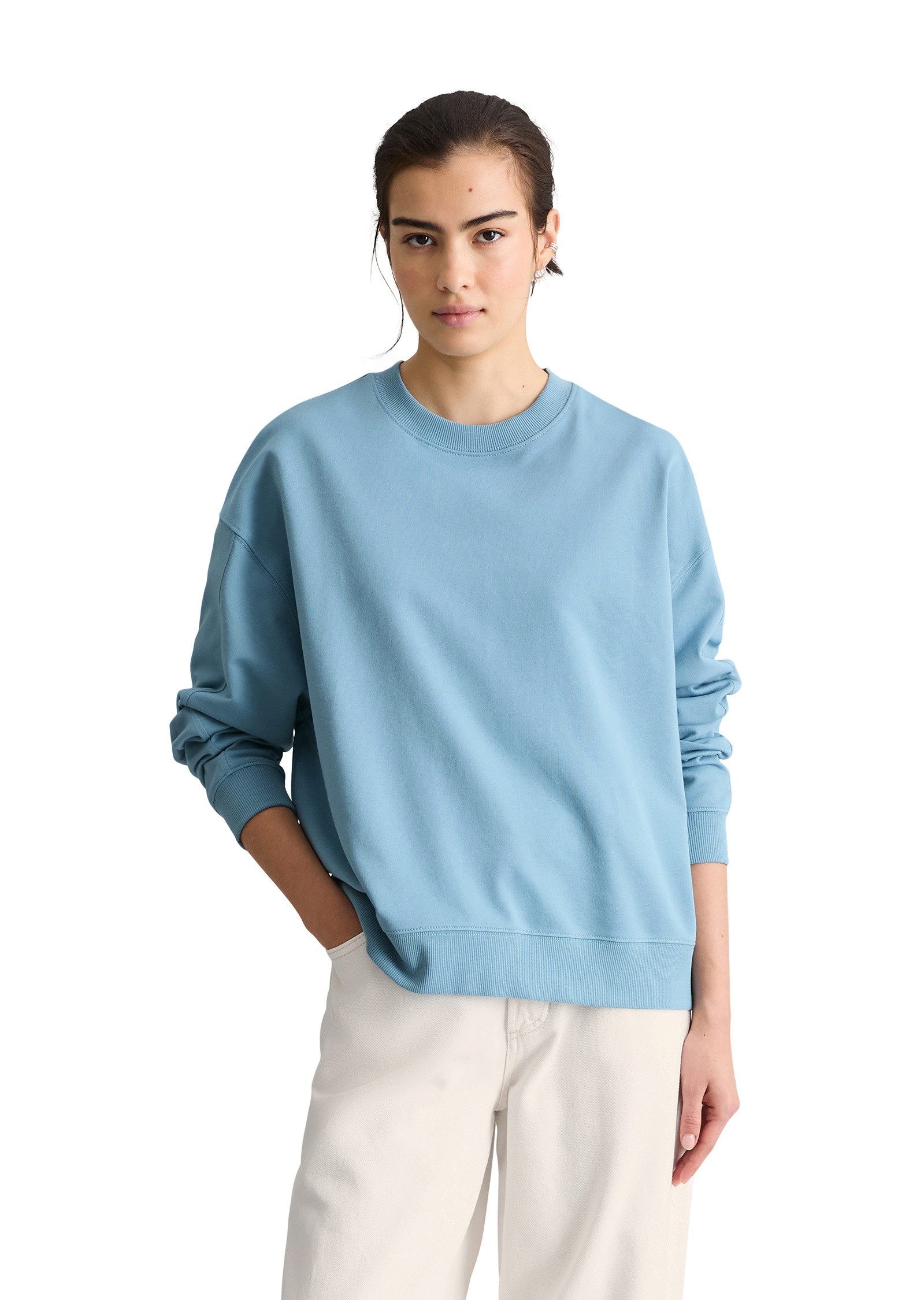 Marc O'Polo DENIM Sweatshirt aus reinem Organic Cotton