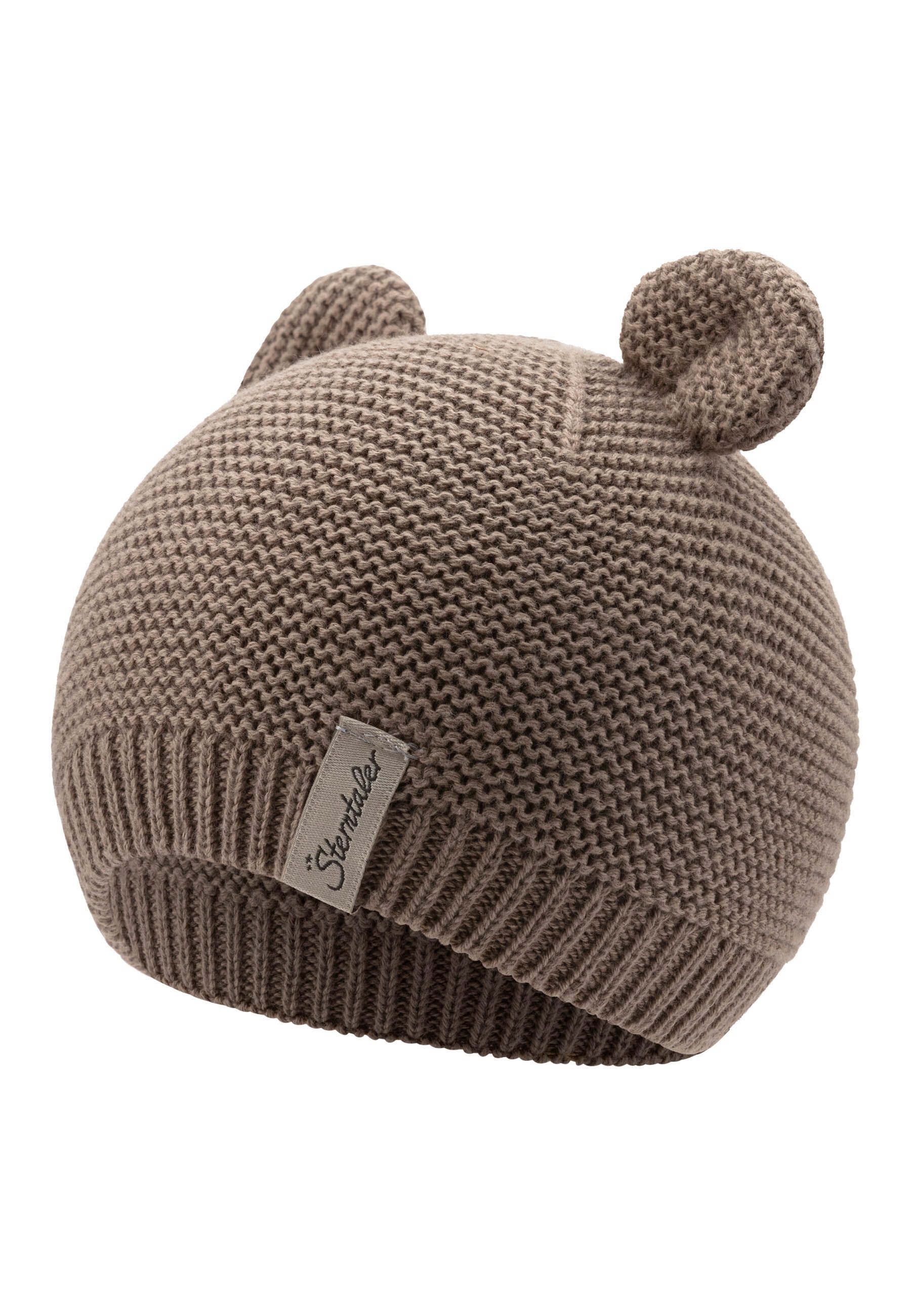 Strickmütze GOTS Strickmütze Ohren