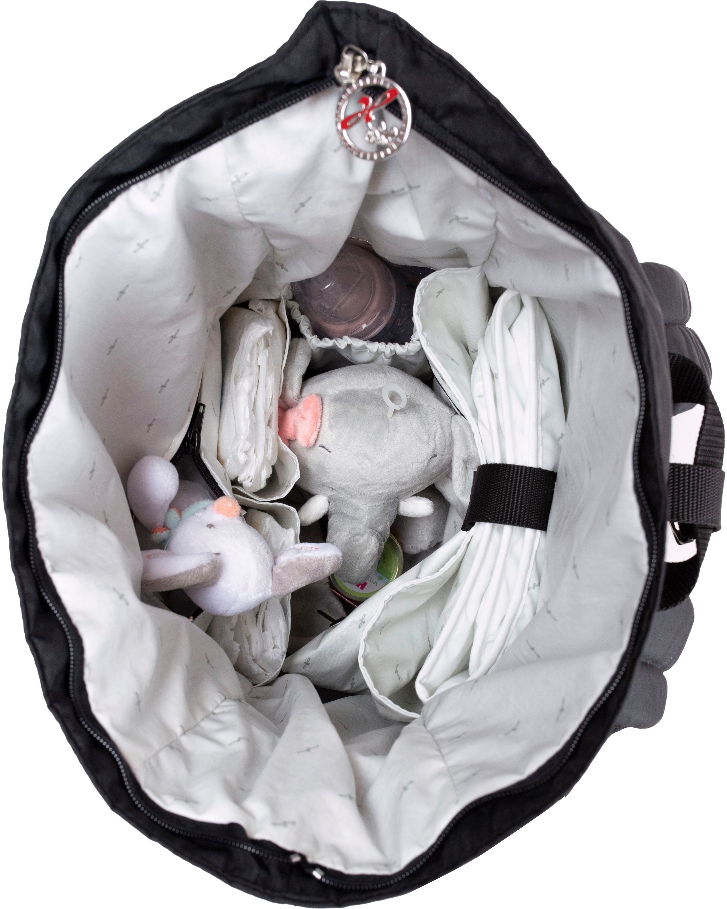 Hartan Wickelrucksack Space bag - Made birds Thermofach; mit Collection, in Casual rosy Germany
