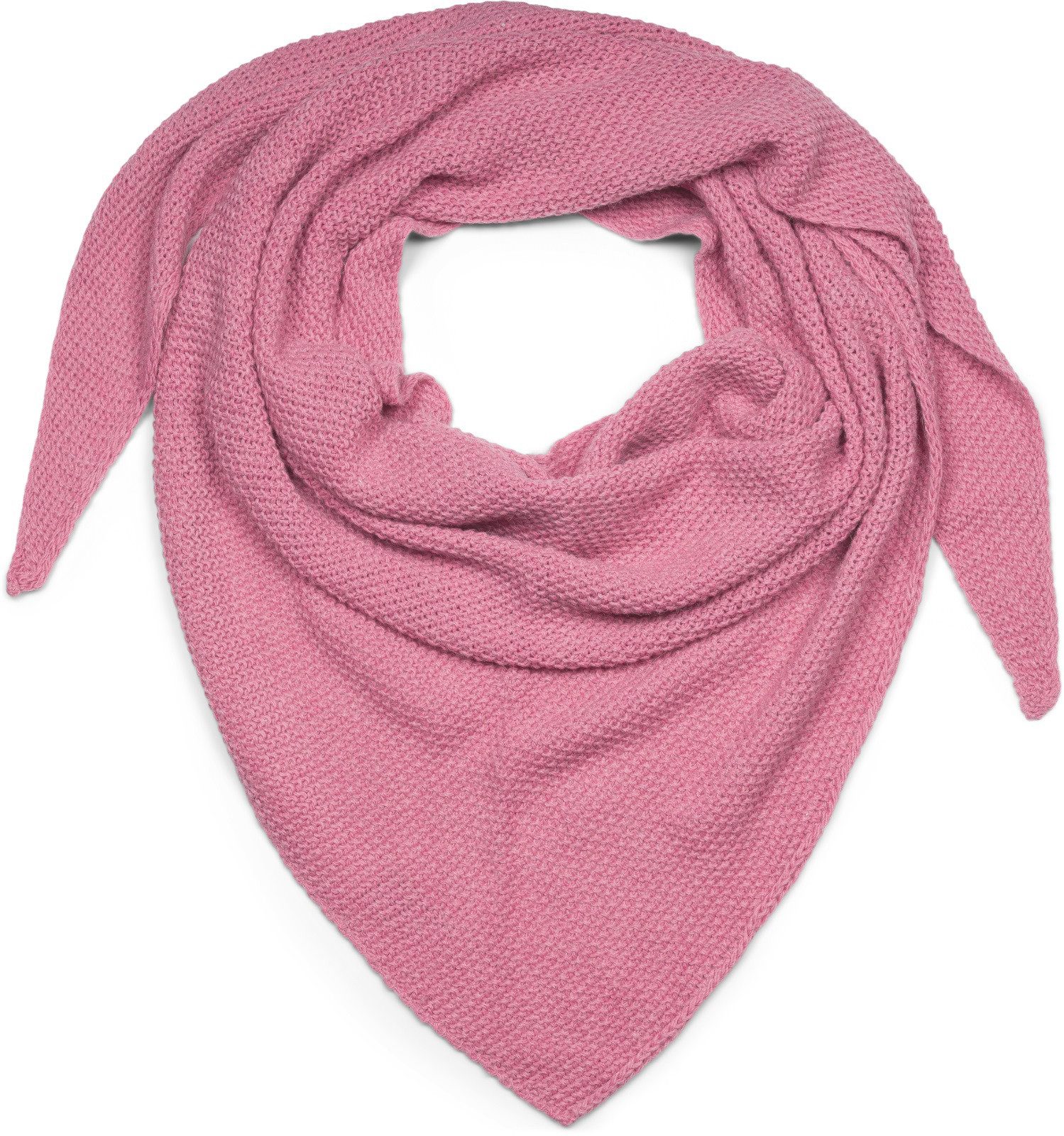 styleBREAKER Dreieckstuch Strick Dreiecktuch Einfarbig, (1-St) günstig online kaufen
