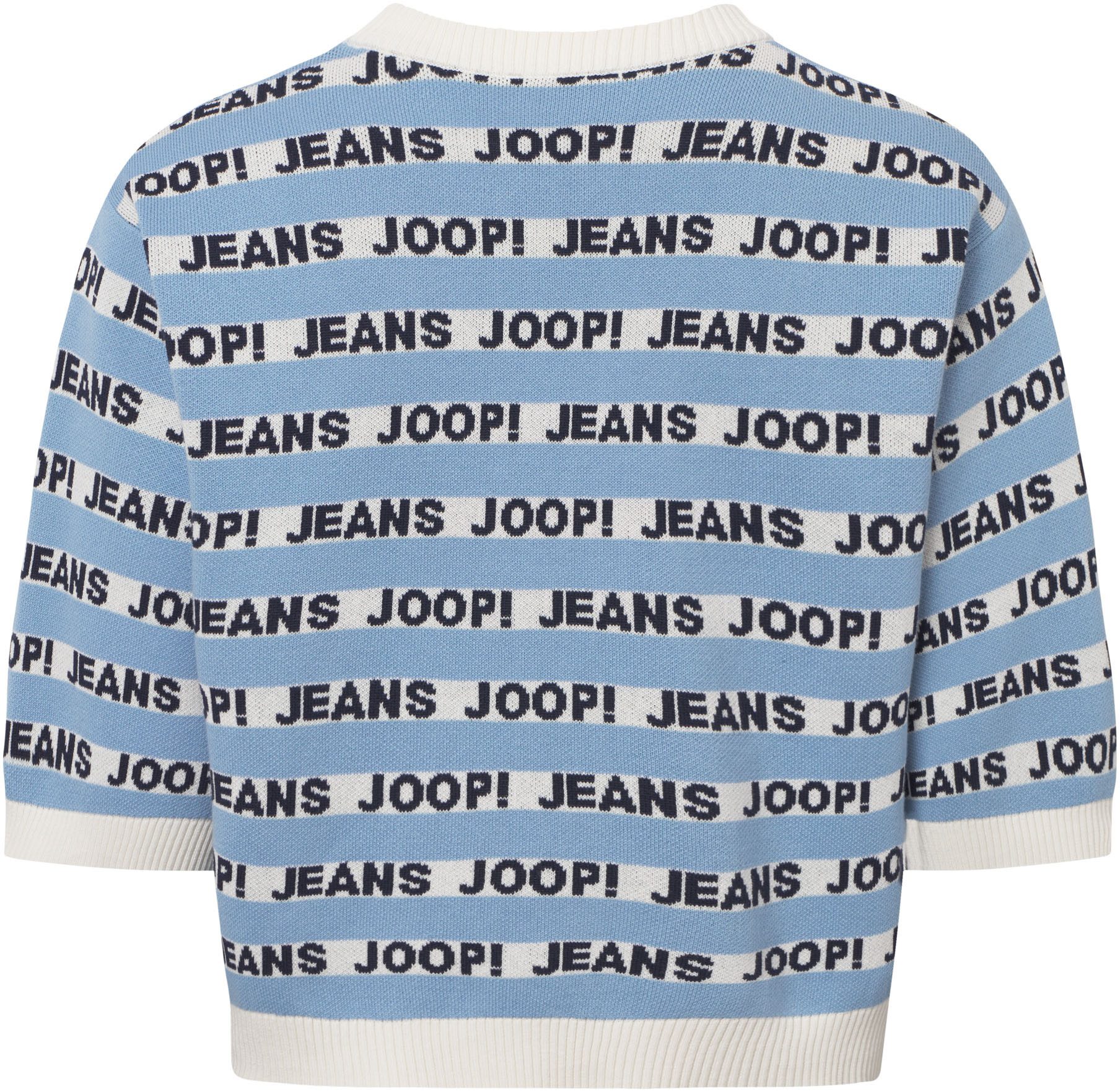 Joop Jeans Strickpullover Kolinda mit All-Over-Print günstig online kaufen