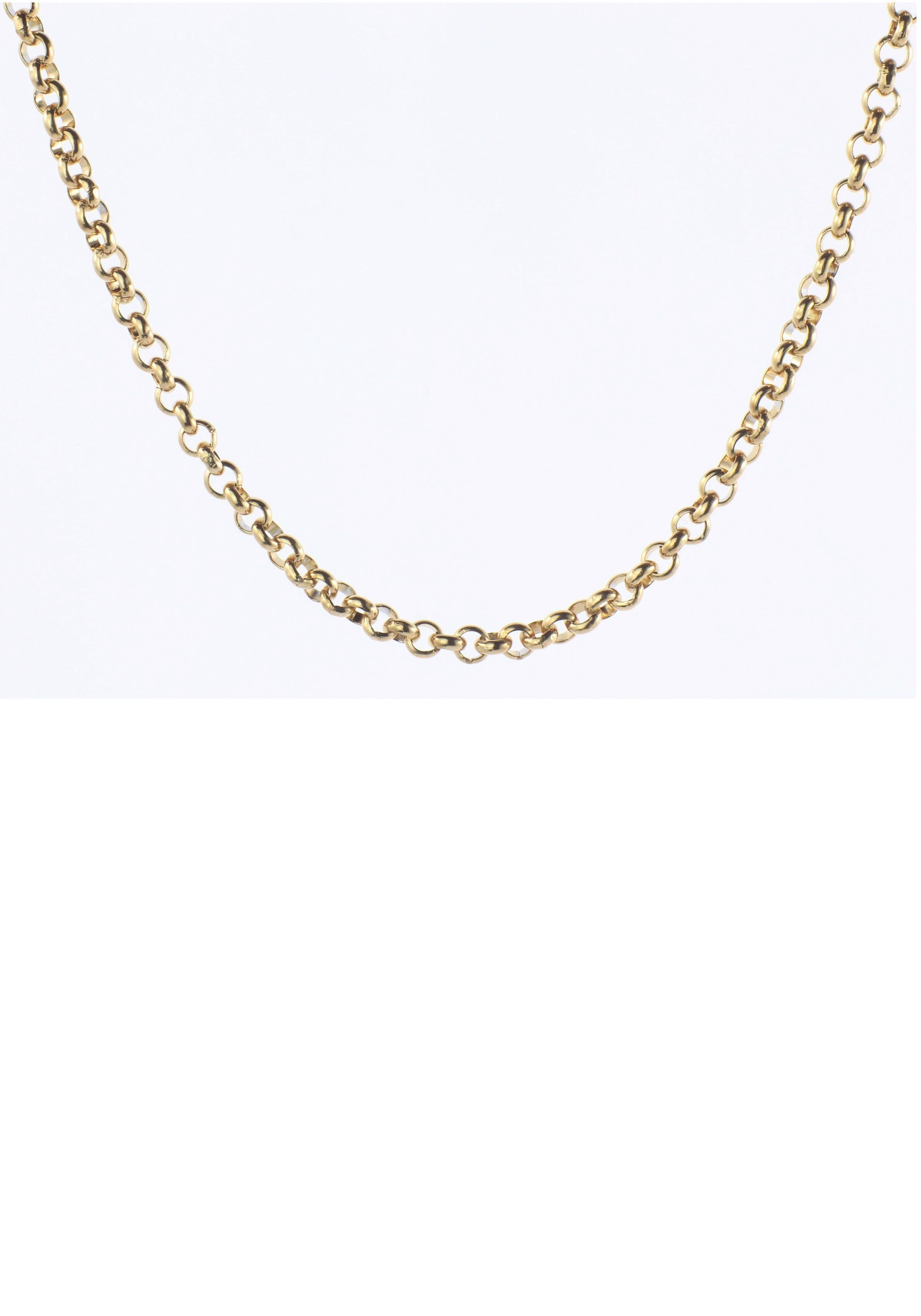 Firetti Edelstahlkette Schmuck Geschenk Erbskettengliederung, 2,4 mm breit, Made in Germany