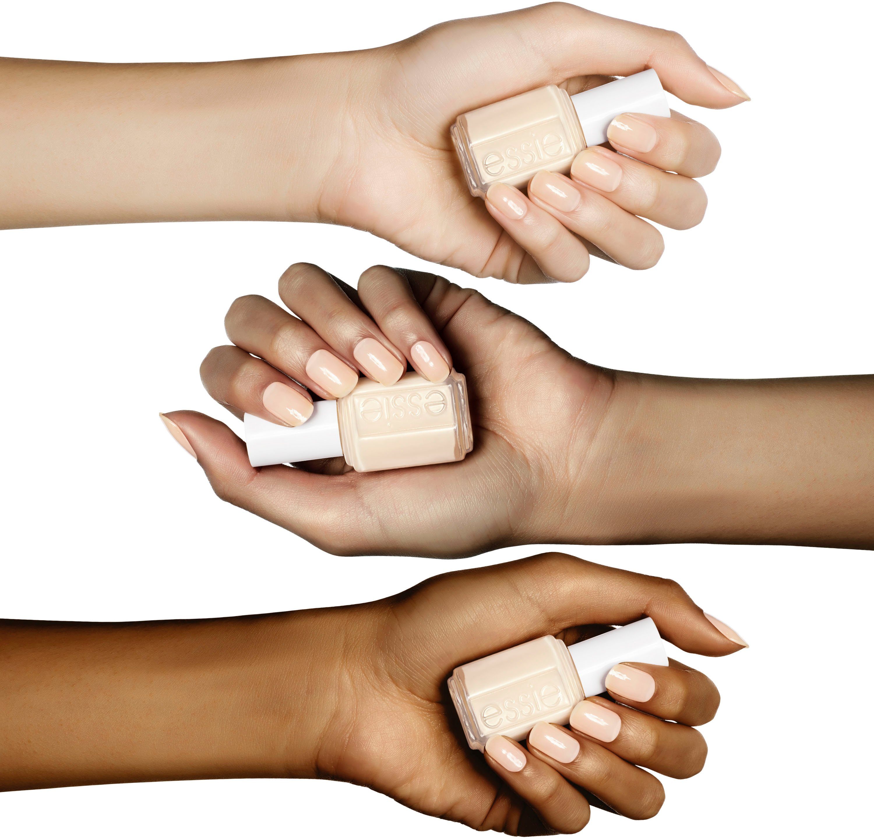 essie Nagellack, für farbintensive und ultra-starke Nägel, natürliche Inhaltsstoffe