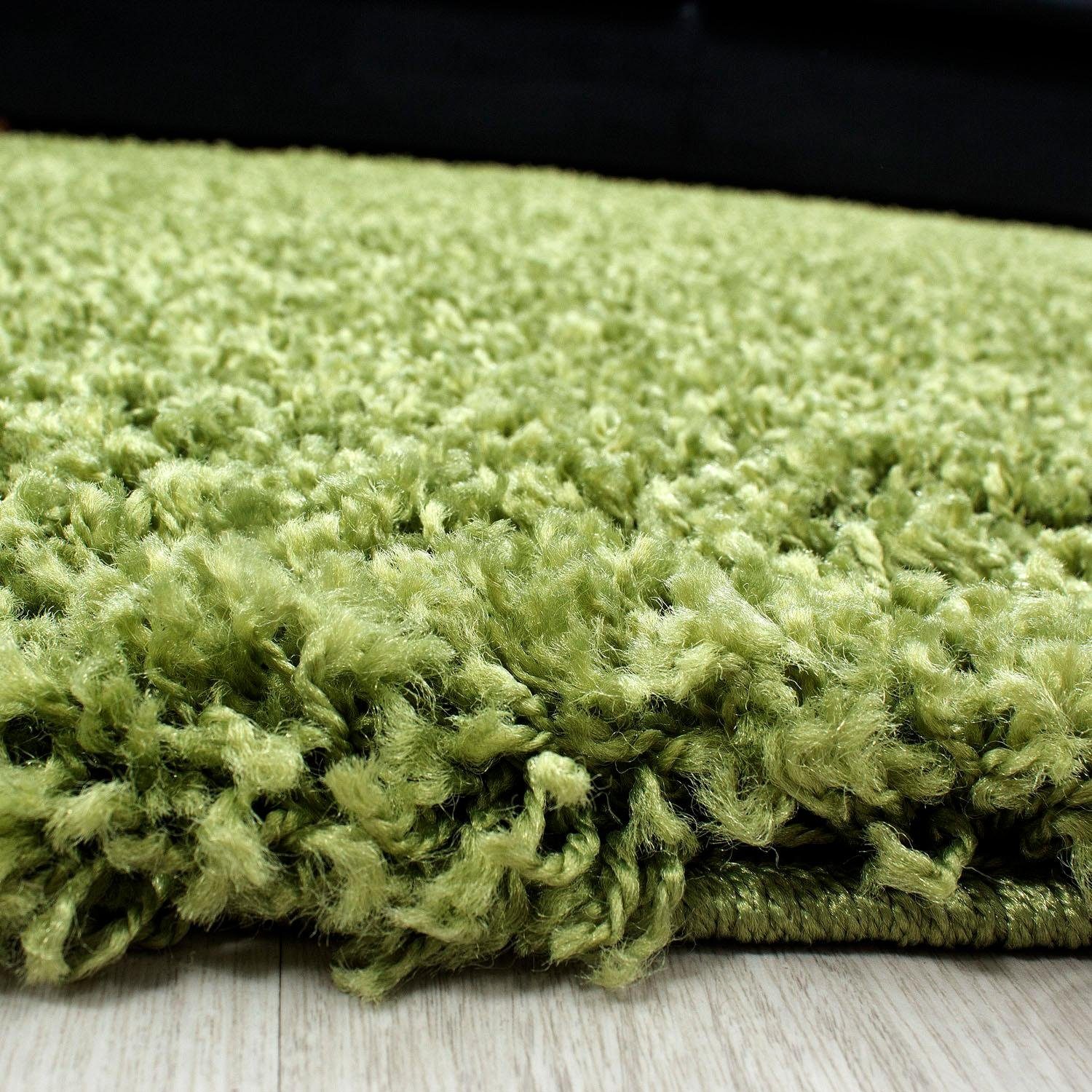 Ayyildiz Teppiche Hochflor-Teppich Life Shaggy 1500, auch als Läufer und in Rund erhältlich, rund, Höhe: 30 mm, Langflor, uni, große Farb- und Größenauswahl. Wohnzimmer, alle Räume