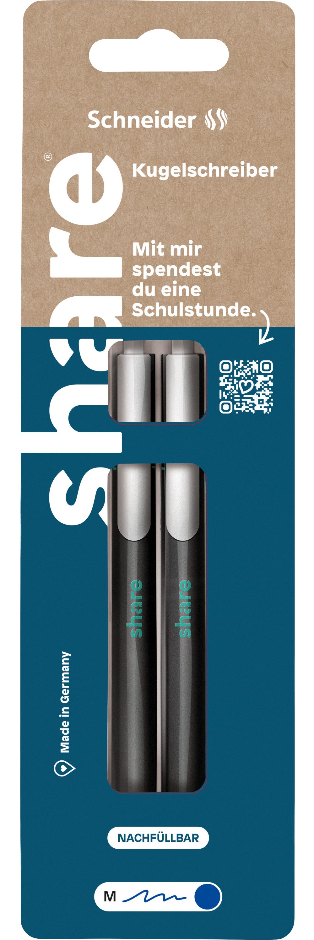 share Gelroller Kugelschreiber, 2er-Set