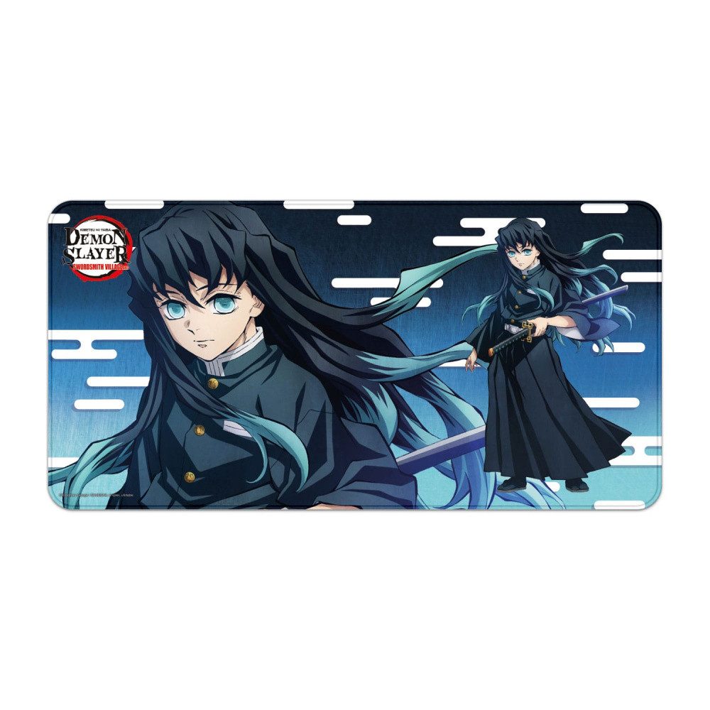 Sakami Merchandise Gaming Mauspad Demon Slayer: Kimetsu no Yaiba XXL Mousepad Muichiro Tokito 80 x 40 cm