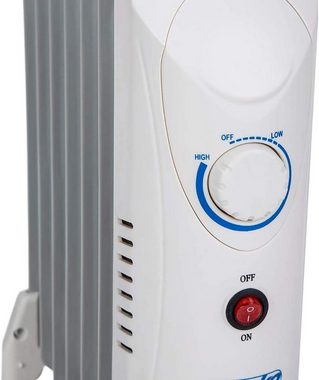 Mesko Ölradiator Ölradiator 7 Rippen Elektroheizung Heizkörper Elektrisch, 700 W, Automatische Abschaltung & Thermostat & Überhitzungsschutz