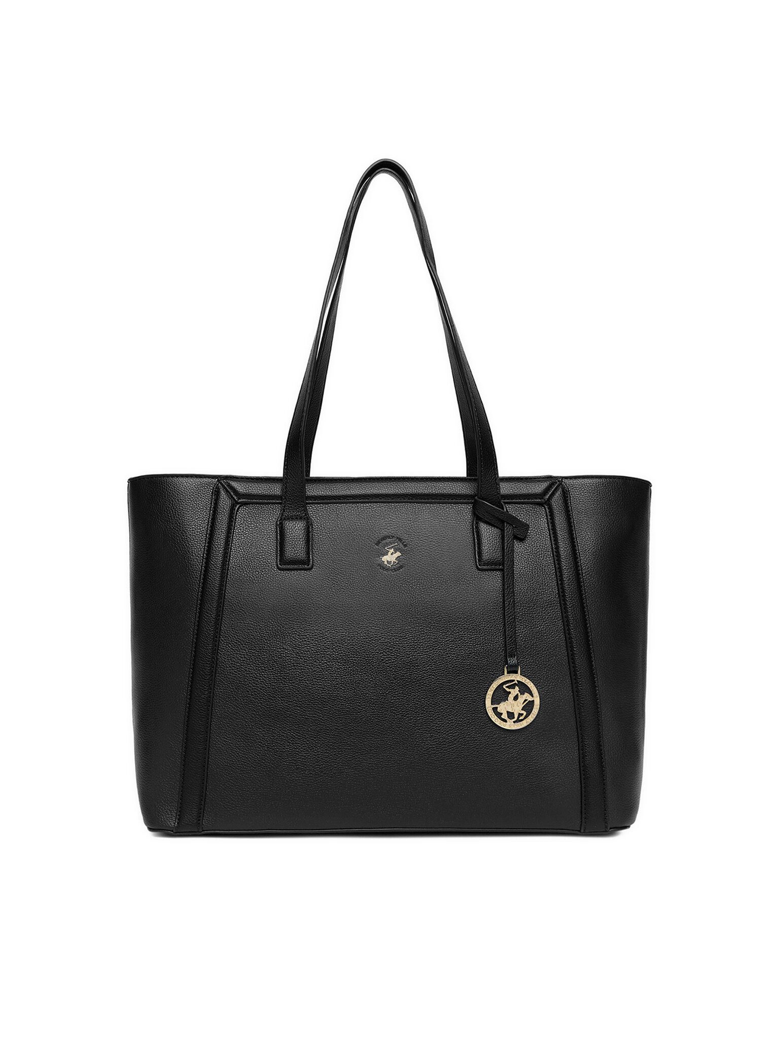 BEVERLY HILLS POLO CLUB Handtasche Beverly Hills Polo Club Damenhandtasche Schwarz C-BHPC-L-007-08