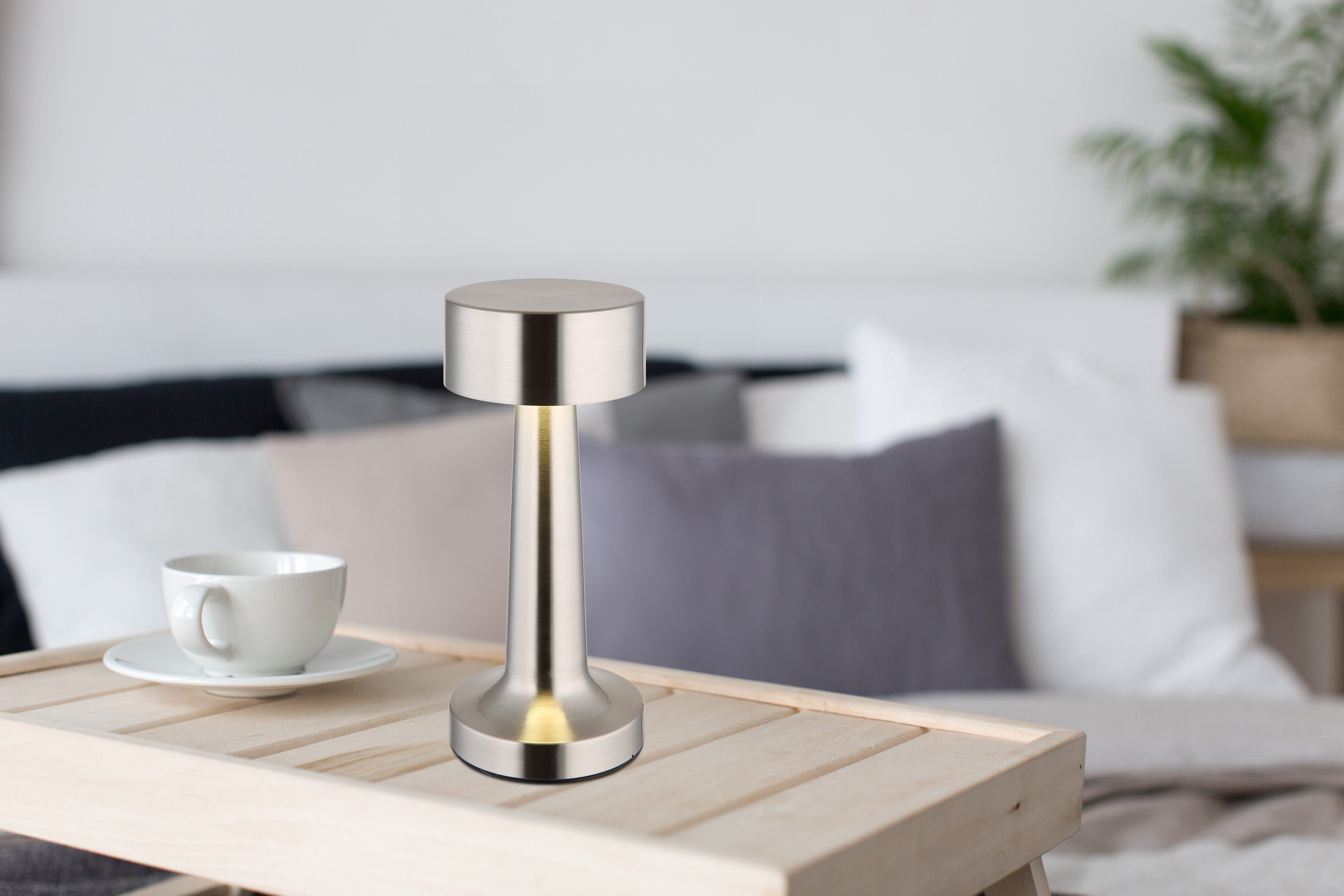 GLOBO LIGHTING LED Tischleuchte ANGELIKA, Dimmfunktion, mehrere Helligkeits günstig online kaufen