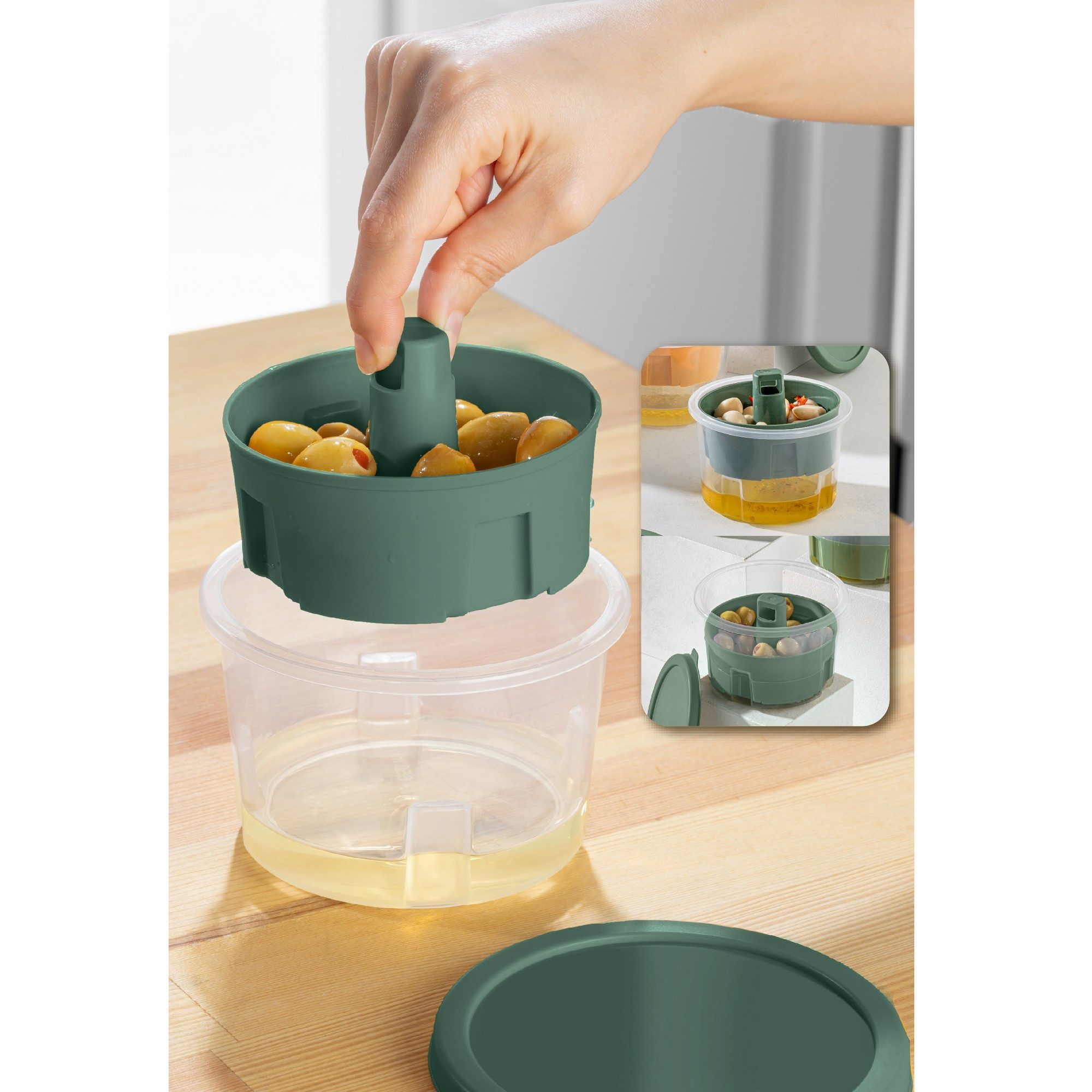 Hermia Concept Vorratsdose 100% PLASTIC, 12 x 8 cm (1 Piece) M5708