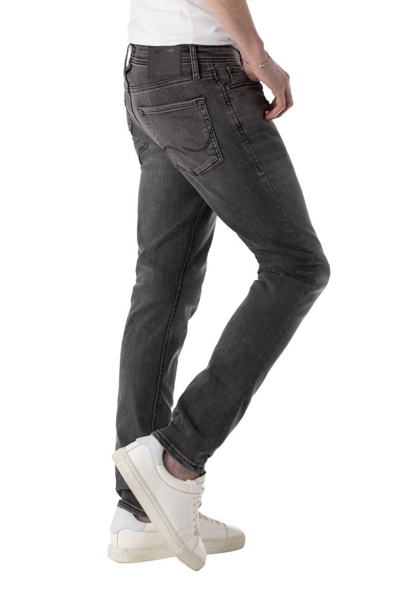 JACK NZGLENN & JEANS Slim-Fit Grau Jack / Denim Jones Slim-fit-Jeans JONES & Grey