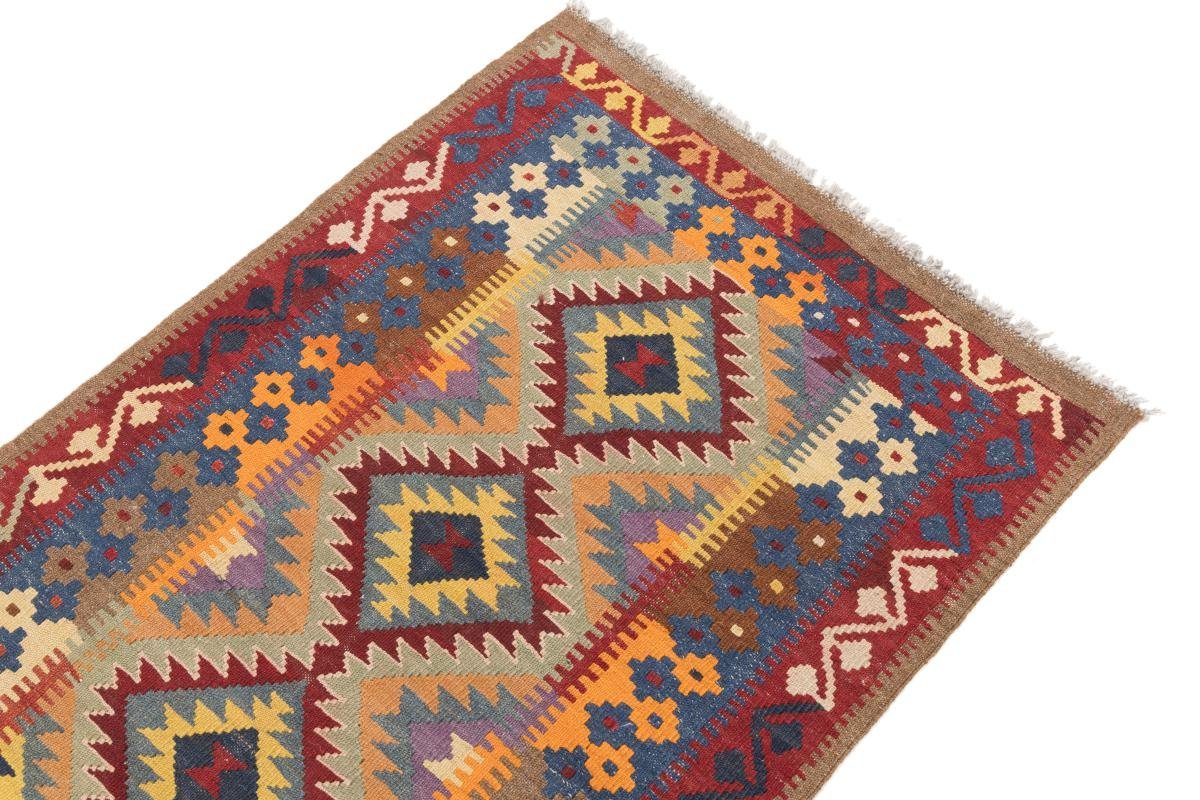 Handgewebter Trading, Orientteppich Orientteppich Kelim Höhe: mm rechteckig, Läufer, 3 Afghan Nain 80x198