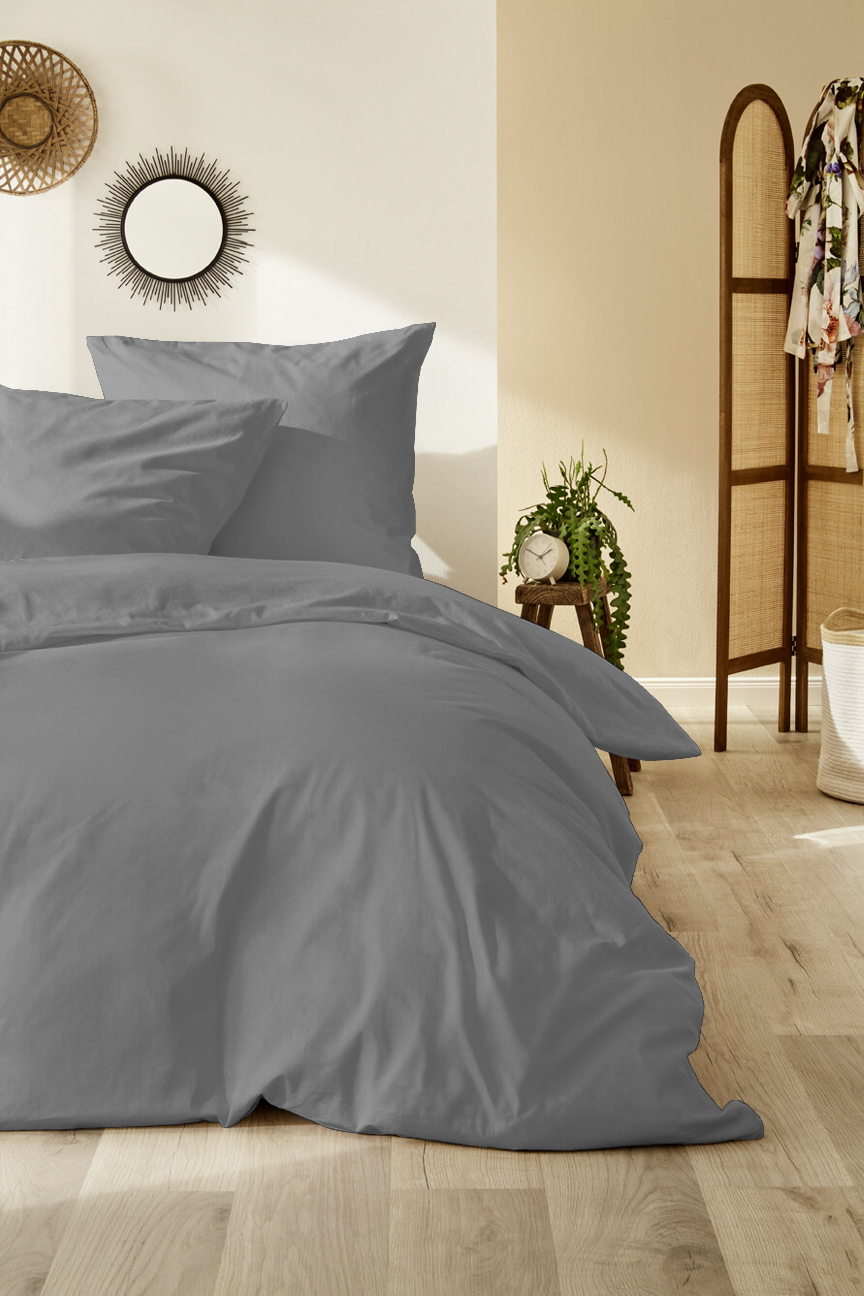 Primera Bettwäsche Edelflanell-Bettwäsche Smooth, Edel-Köper-Flanell, 1 günstig online kaufen