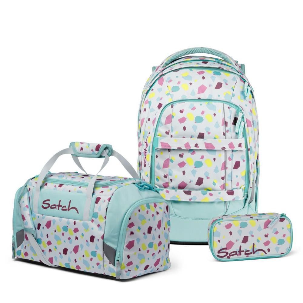 Satch Schulrucksack Pack (3tlg., inkl. Schlamperbox und Sporttasche)