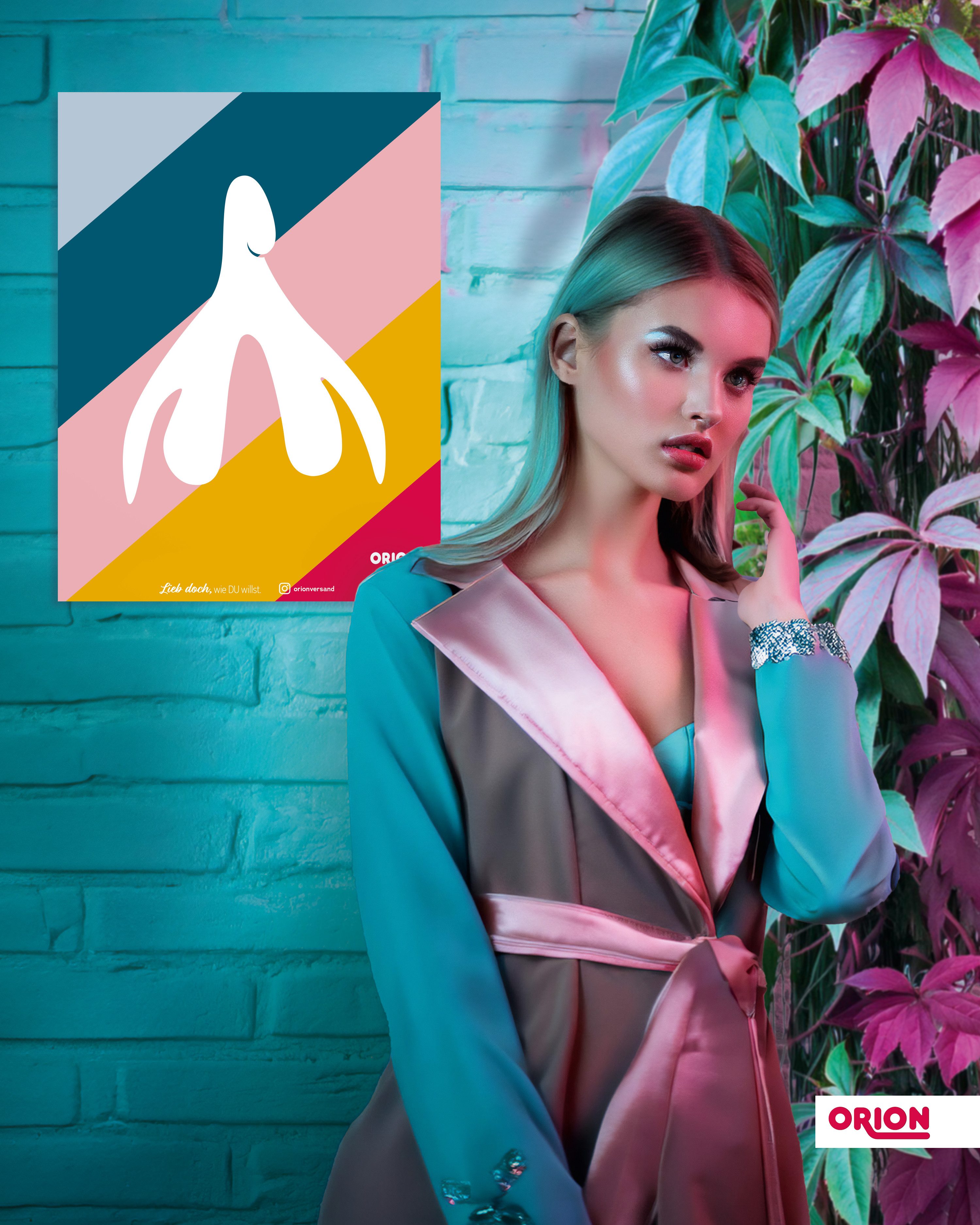 Close Up Poster Klitoris Poster by ORION 30 x 40 cm