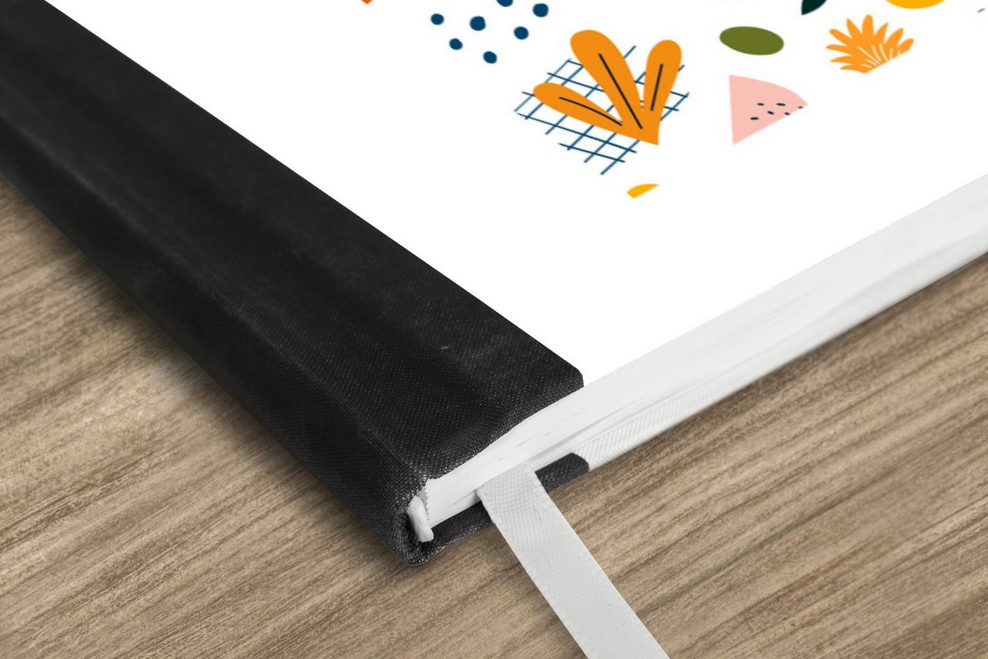 Thumbnail - MuchoWow Notizbuch Obst - Lebensmittel - Muster - Abstrakt - Bananen, Notebook, Notizblock a5, Tagebuch, Journal Liniert