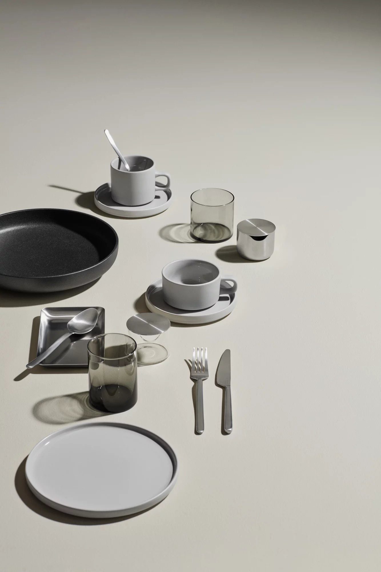 blomus Teller -PILAR- aus Keramik, Dessertteller, 20 cm, Spülmaschinenfest, Mikrowellengeeignet