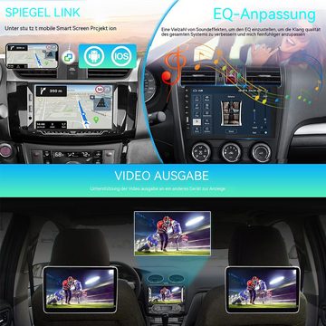 Hikity 7 Zoll-Touchscreen 2 DIN Android Stereo mit GPS Mirror Link Kamera Autoradio (Steuerung über das Lenkrad, WiFi FM/RDS)