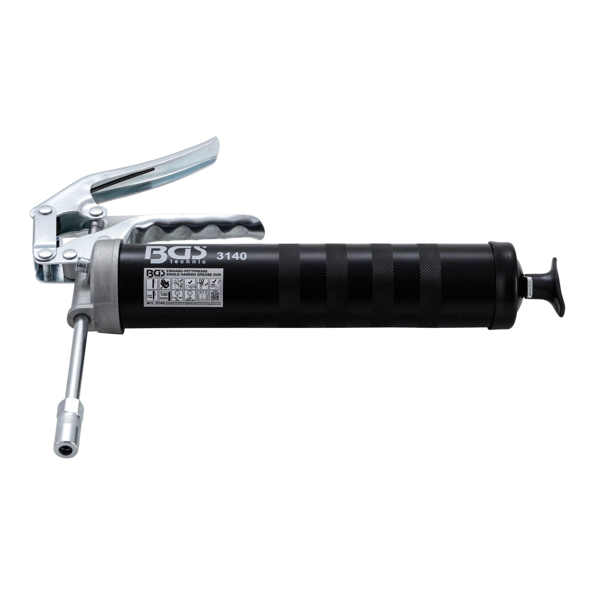 BGS technic Handpresse BGS Einhand-Fettpresse 500 cm³