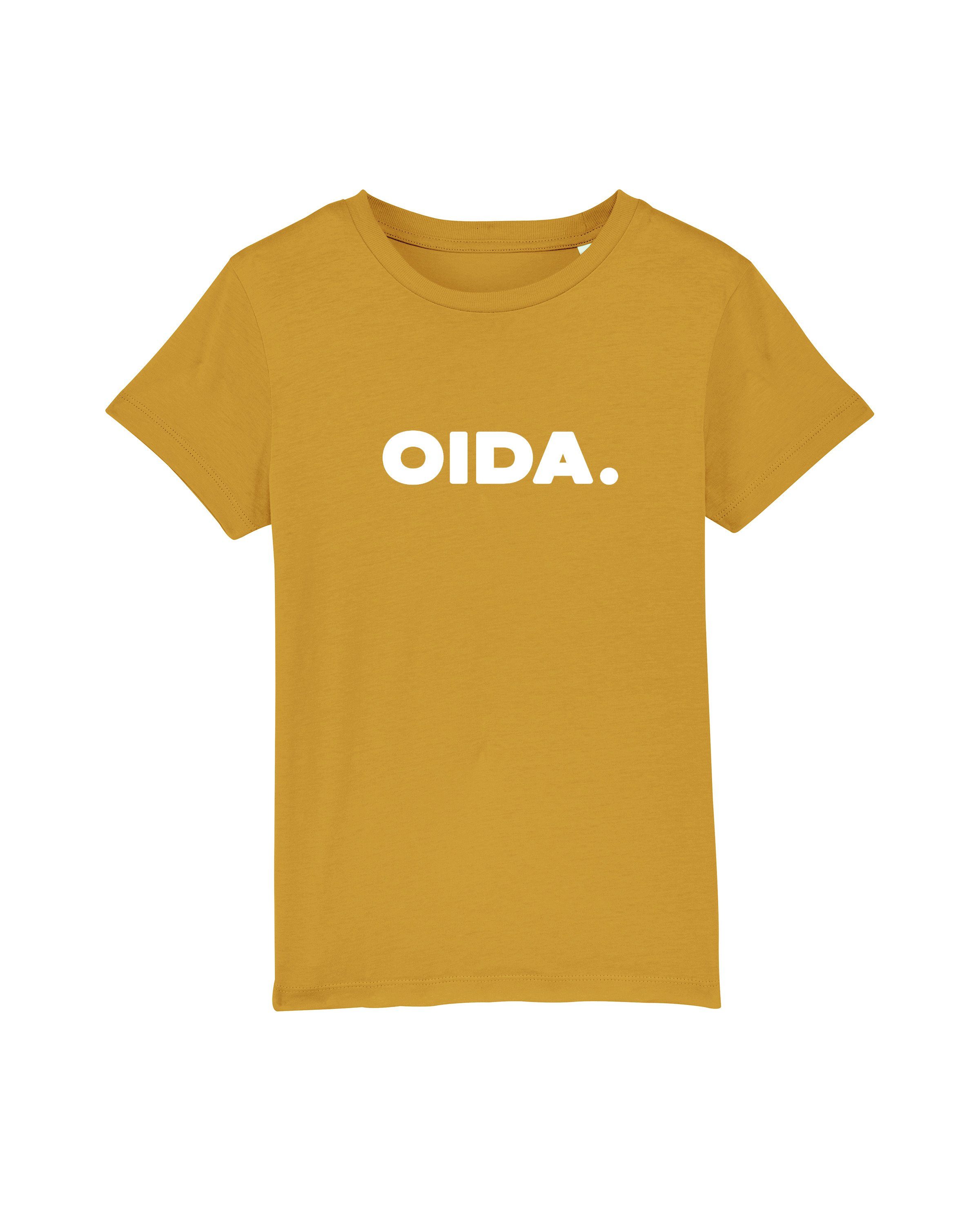 rosa Apparel cotton (1-tlg) Oida wat? Print-Shirt